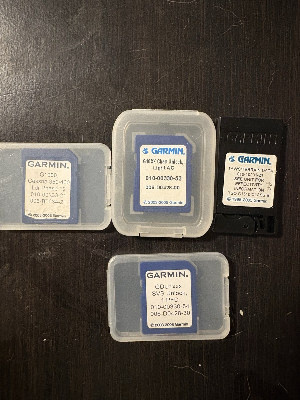 Garmin 010-10201-21, 010-00330-53, 010-00330-54, 010-00530-21 Data Cards