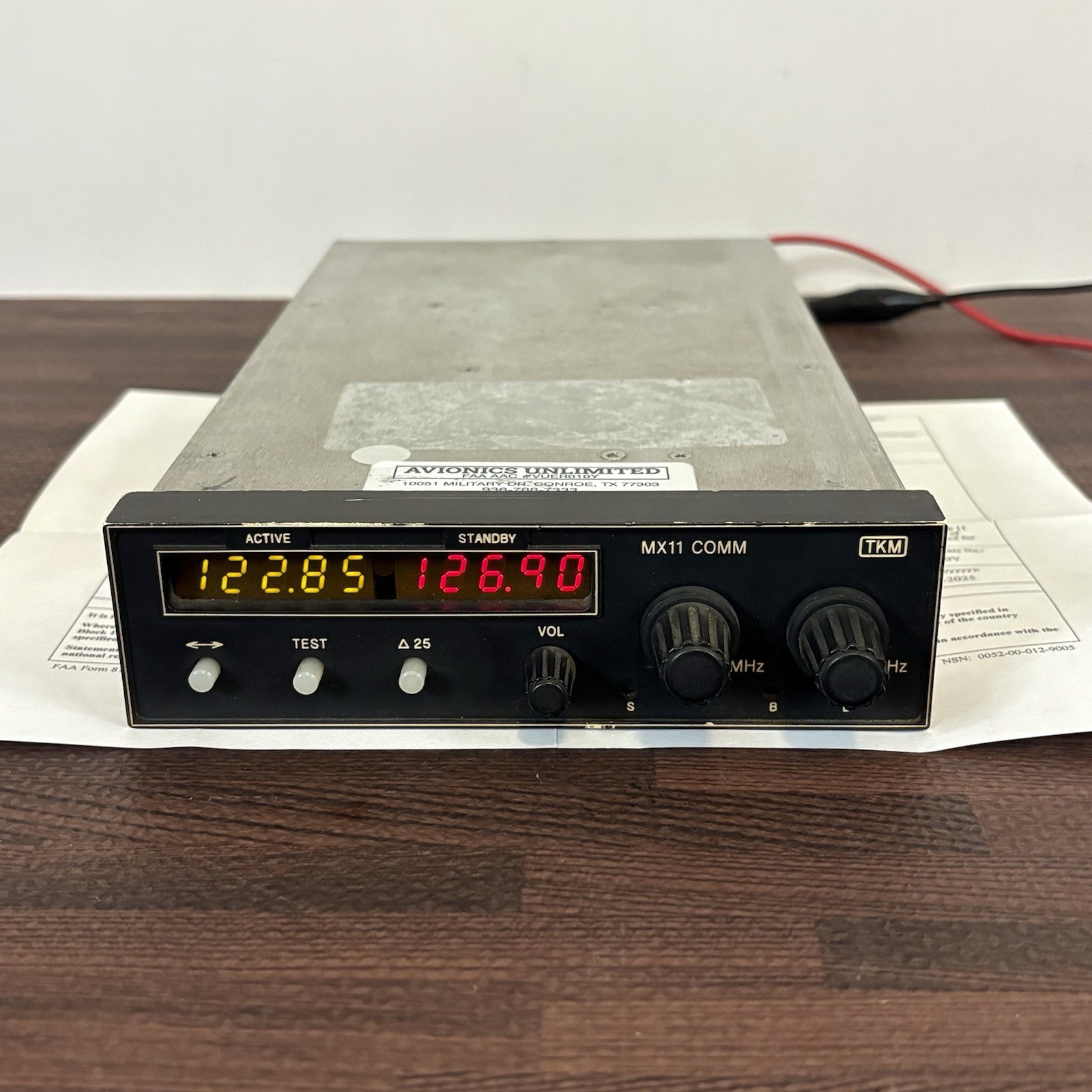 Tkm MX 11 with New FAA 8130