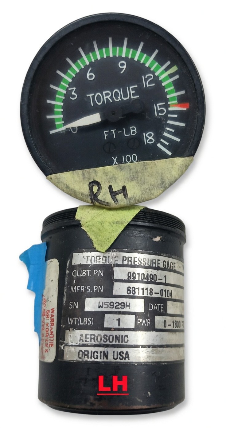 Aerosonic Set 2 (LH+RH) Cessna 1800