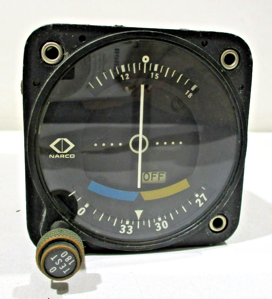 Narco Vintage Avionics VOA-8 Convertor Indicator
