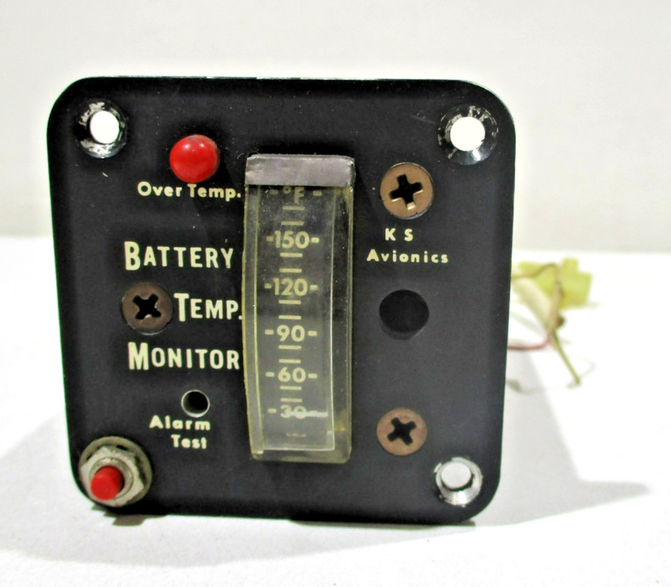 Signal Corps KS Avionics A401 Battery Temperature