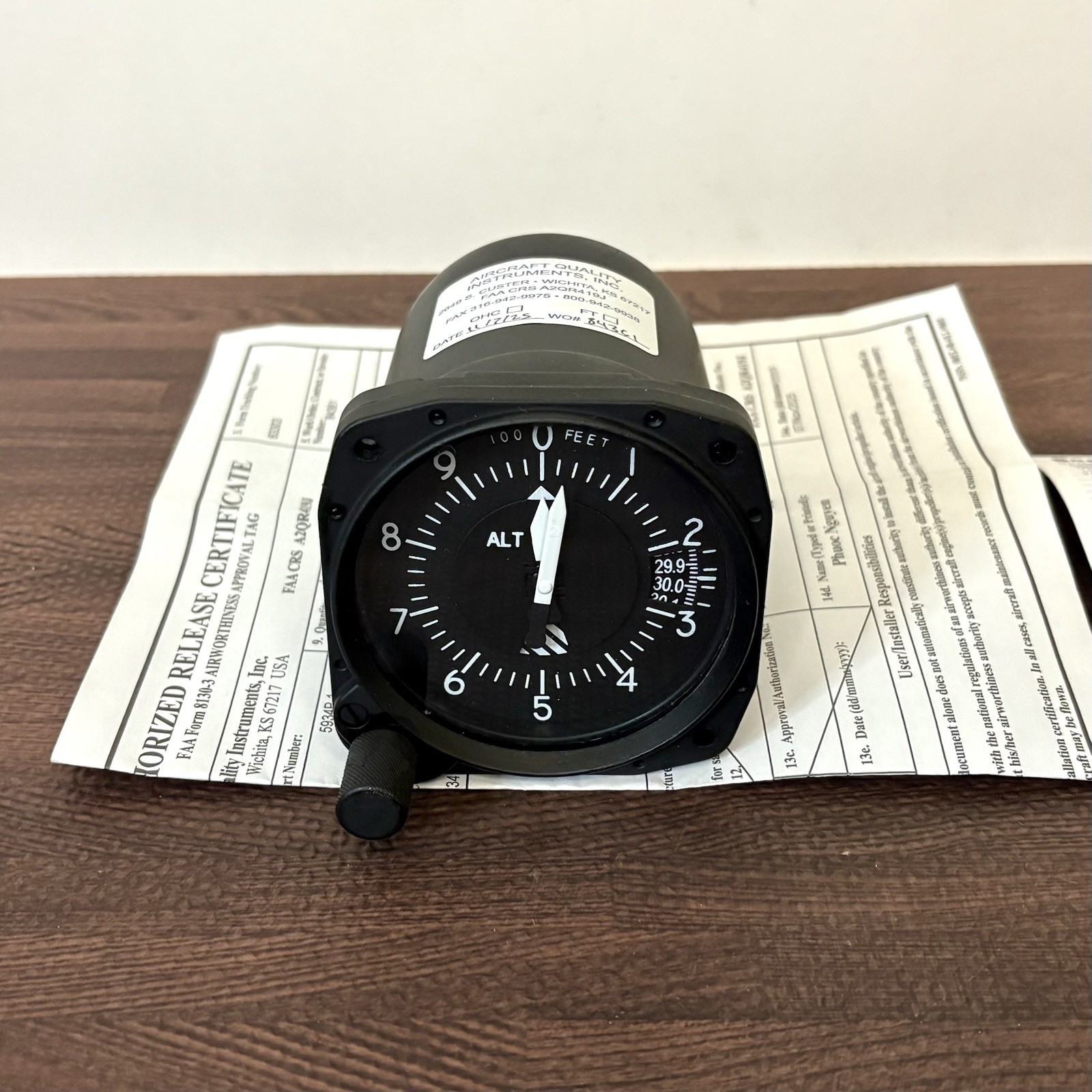 United Freshly Overhauled 5934P-1 Altimeter W