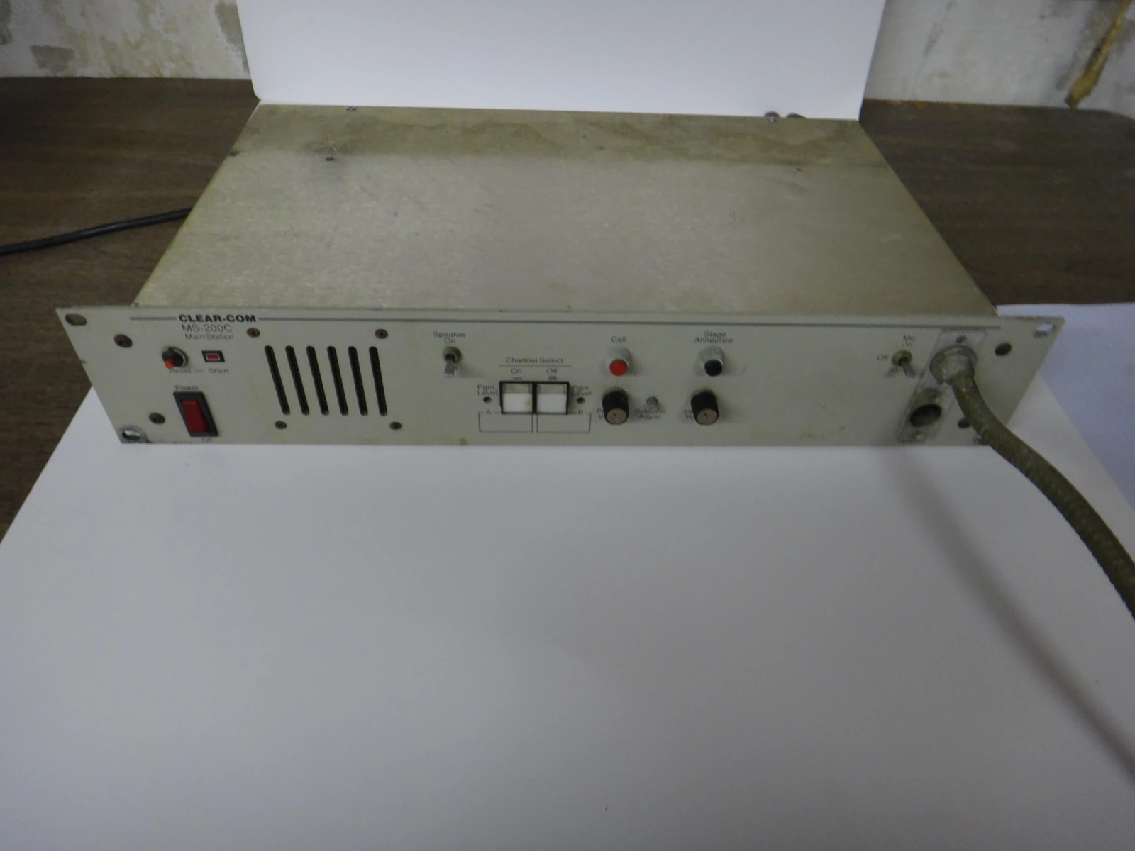 Clear-Com MS200C Main Station 2-Channel Intercom Rackmount
