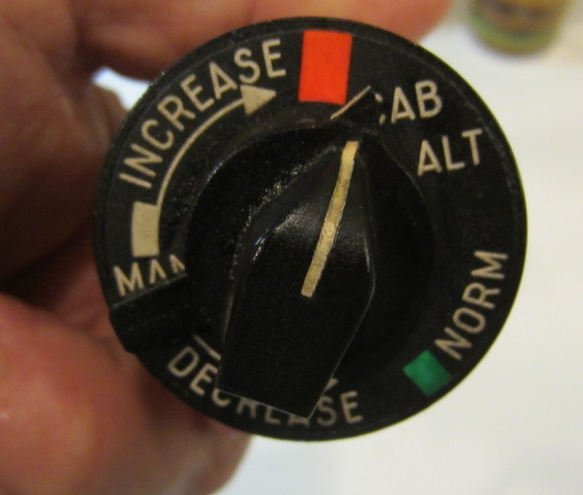 Abg-Semca ATR AIRCRAFT MANUAL PRESSURE CONTROLLER P