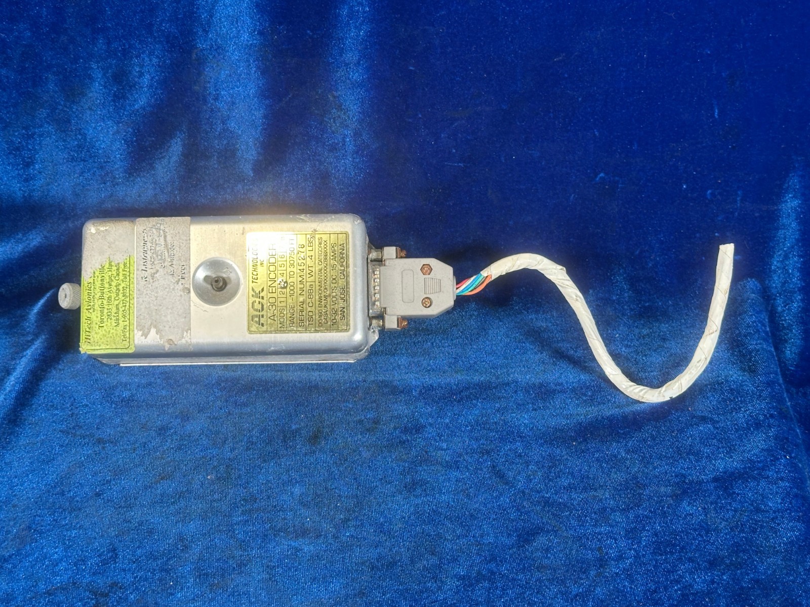 Ack ALTITUDE ENCODER 10-32 volt RANGE