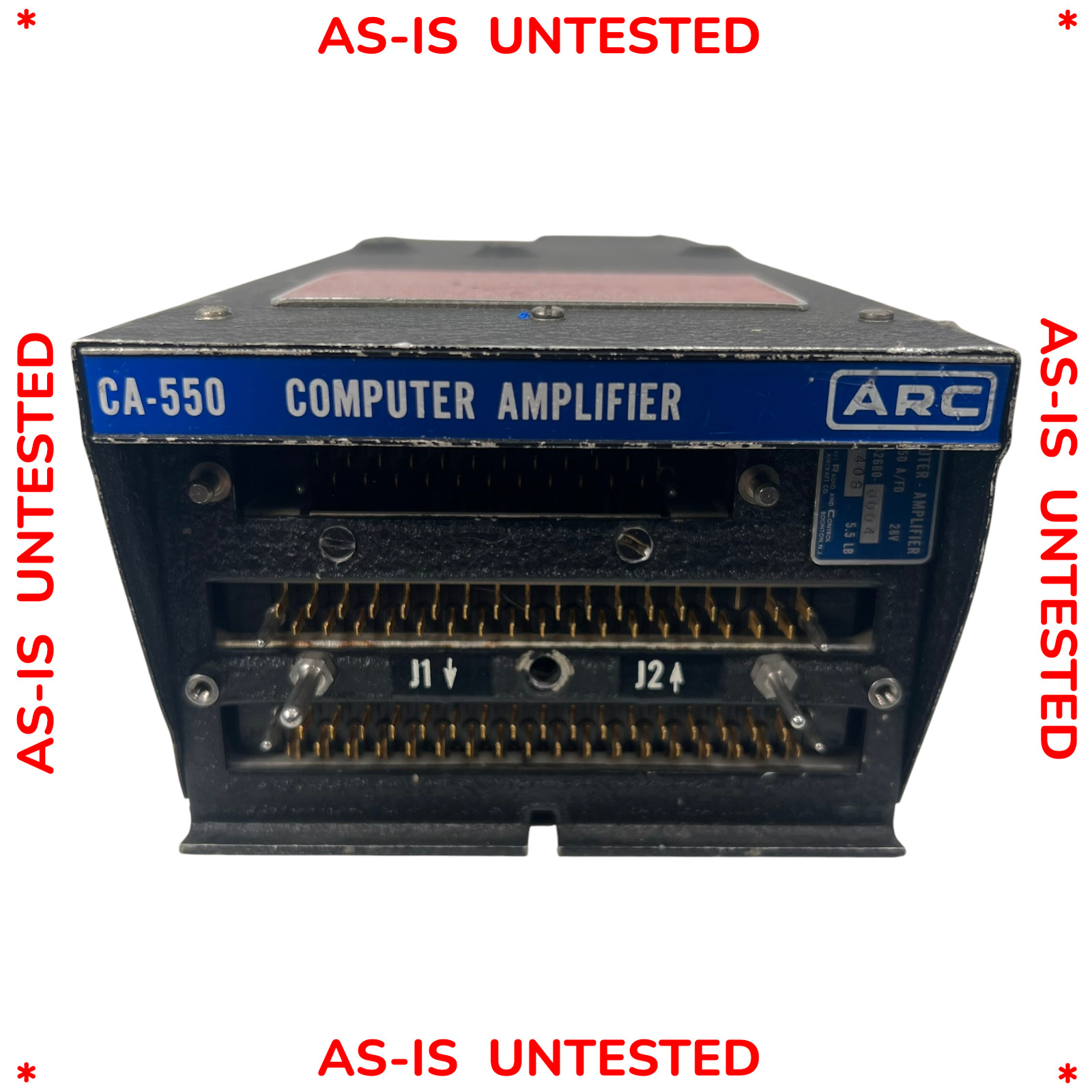 Arc Aircraft Radio Control CA-550 Computer
