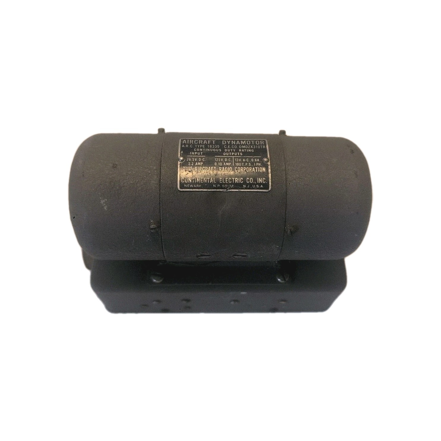 Arc (Aircraft Radio Corp) Power Unit