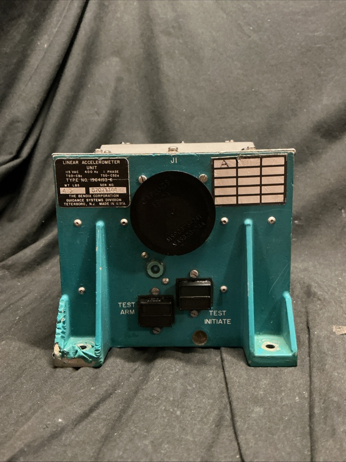 Bendix King Bendix Aircraft Linear Accelerometer Unit;