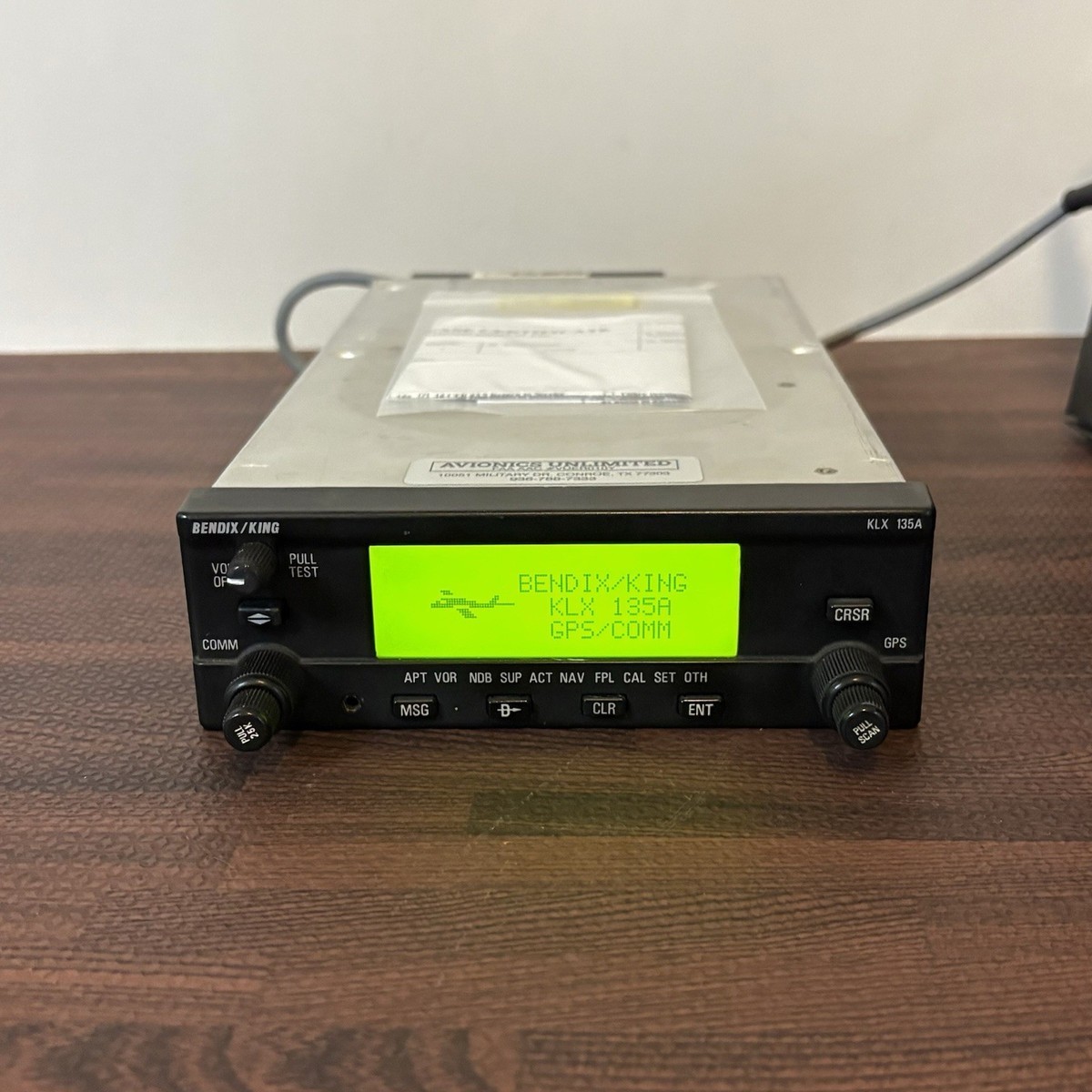 Bendix King KLX 135A - Tested With