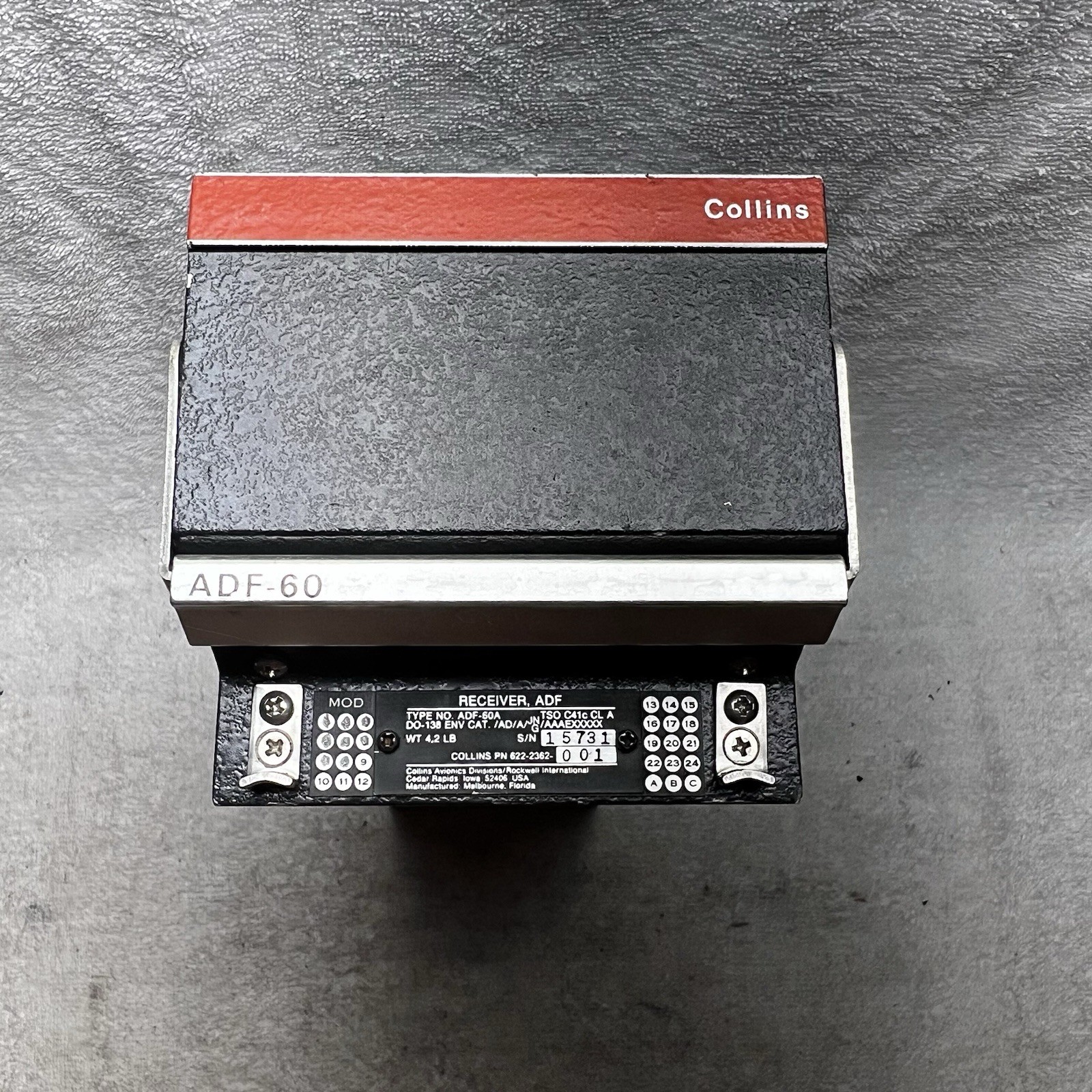 Collins Aerospace ADF-60A ADF Receiver Module 622-2362-001 W
