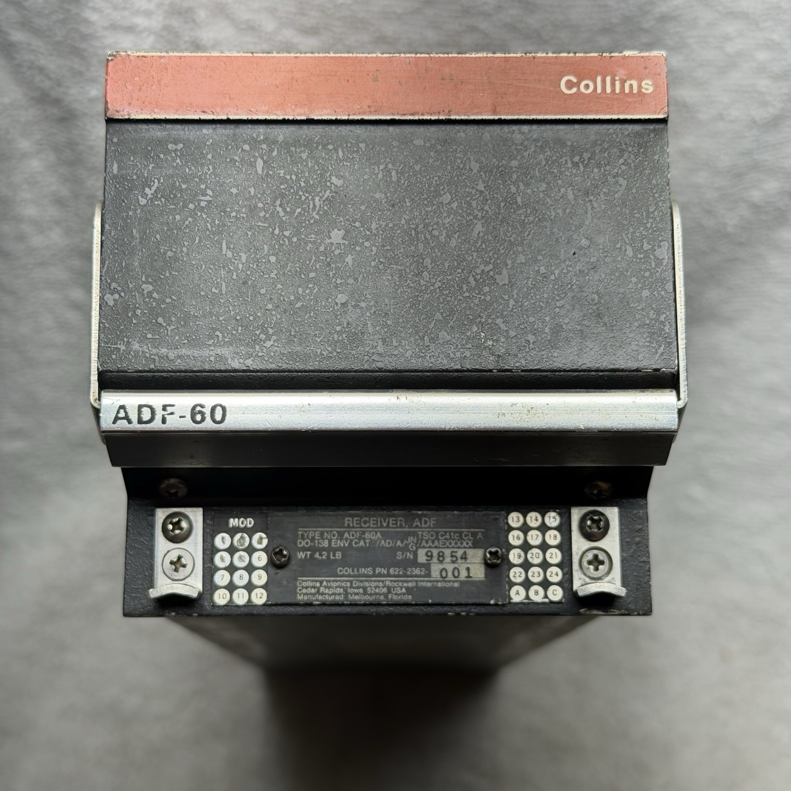 Collins Aerospace ADF-60A ADF Receiver Module 622-2362-001 W
