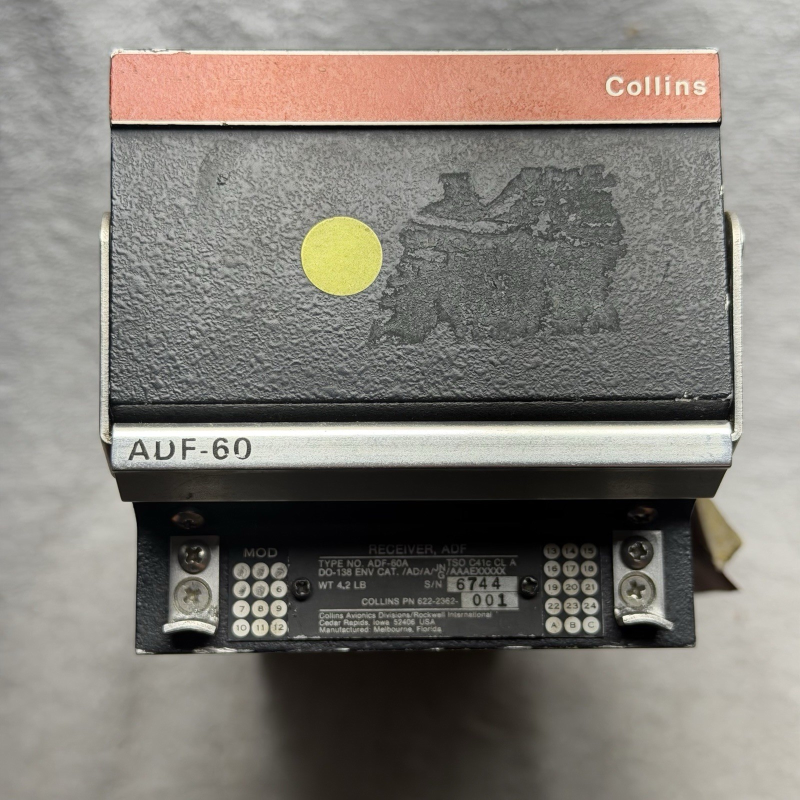 Collins Aerospace ADF-60A ADF Receiver Module 622-2362-001 W