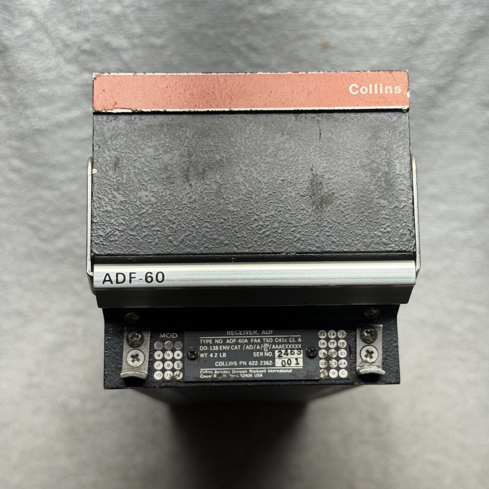 Collins Aerospace ADF-60A ADF Receiver Module 622-2362-001 W