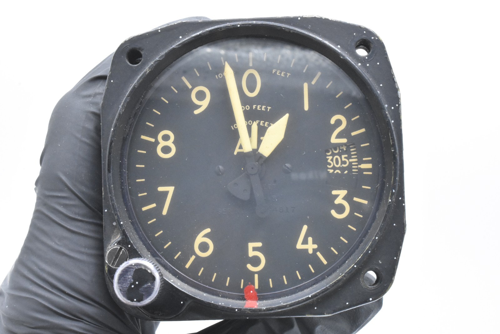 Kollsman AN5760-4B 3-Pointer Aircraft Altimeter Military