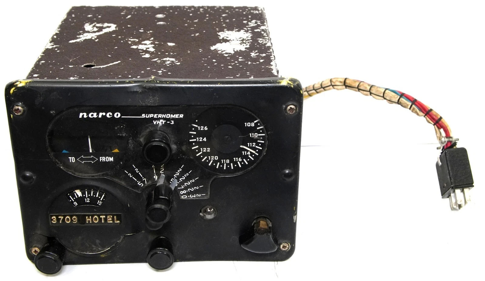 Narco VINTAGE SUPERHOMER VHT-3 AVIONICS TRANSCEIVER