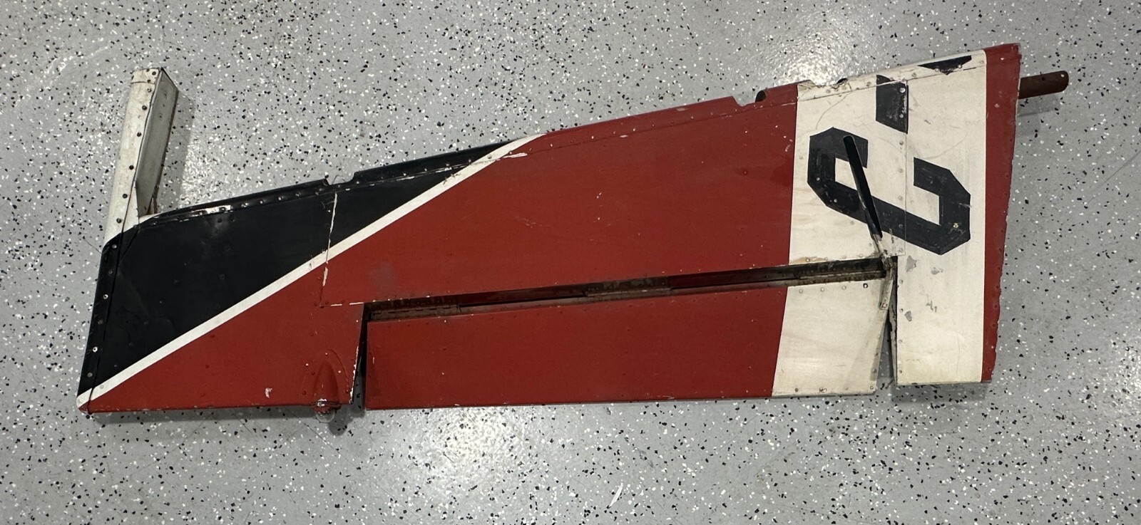 Piper PA23-250 AZTEC RUDDER ASSY WITH