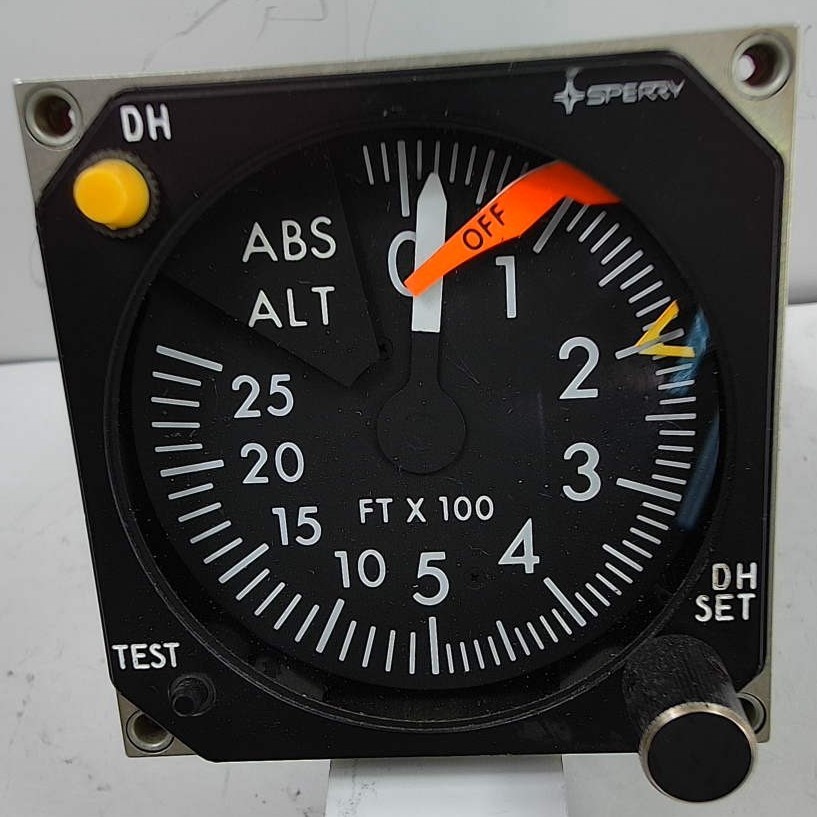 Sperry Rand Corp. Indicator - Radio Altimeter RA-315