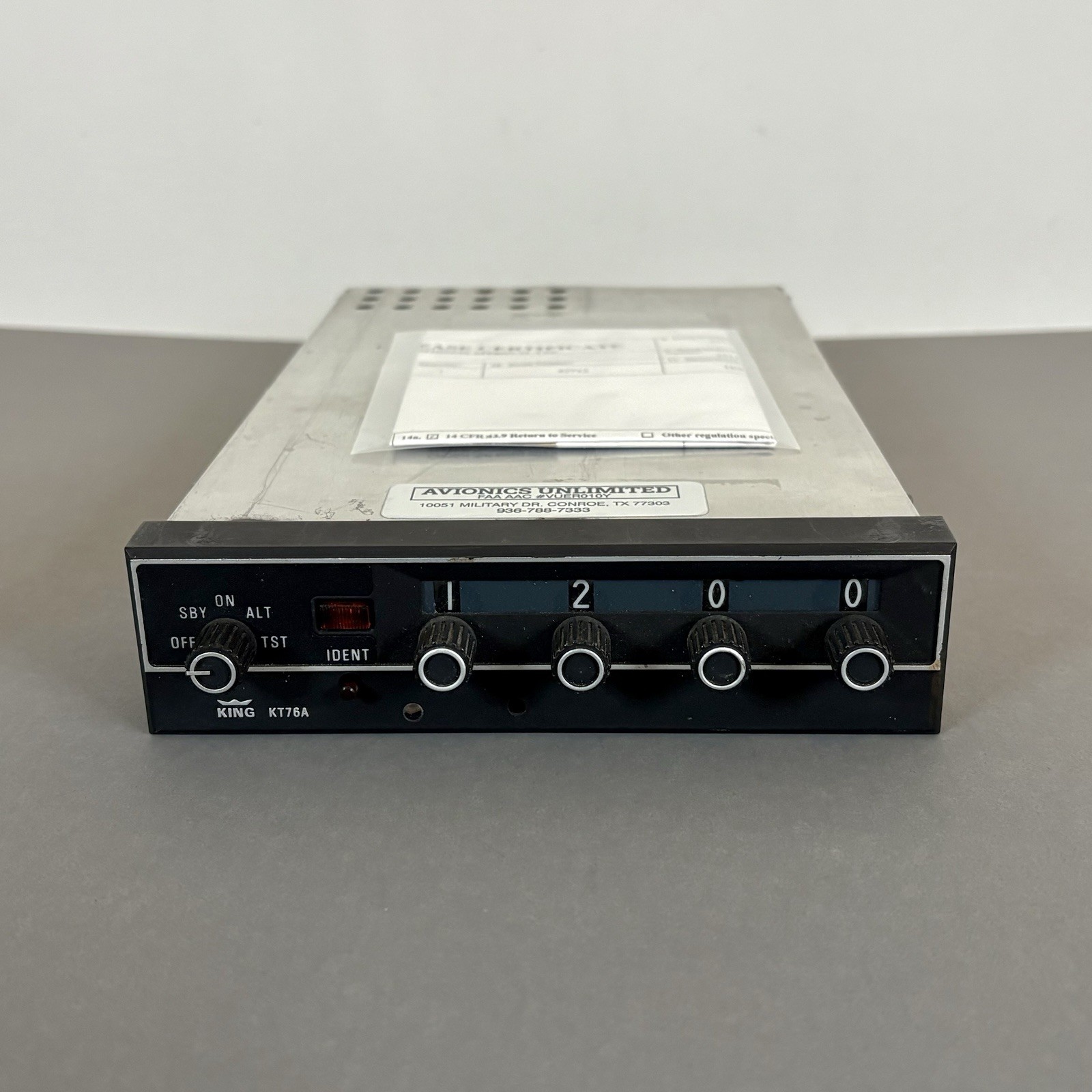 Bendix King King KT 76A Transponder PN