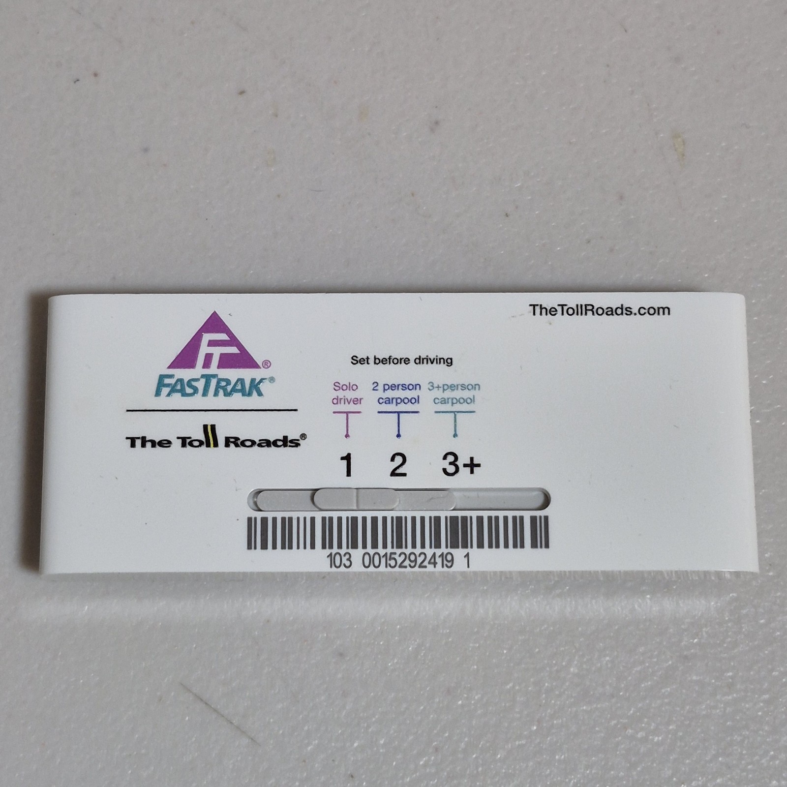 Fastrak California Carpool Car Device The