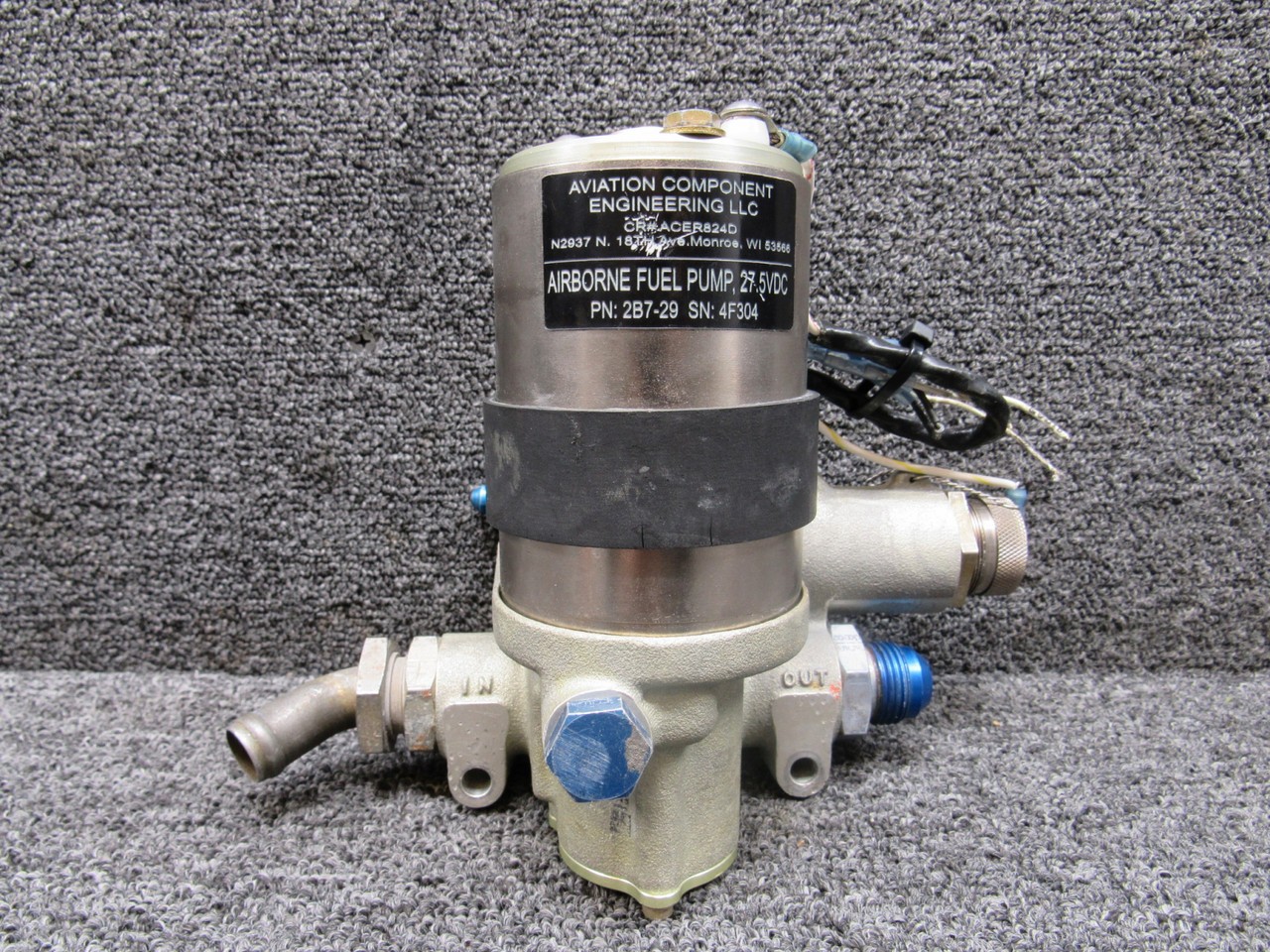 2B7-29 Aviation Component Fuel Pump