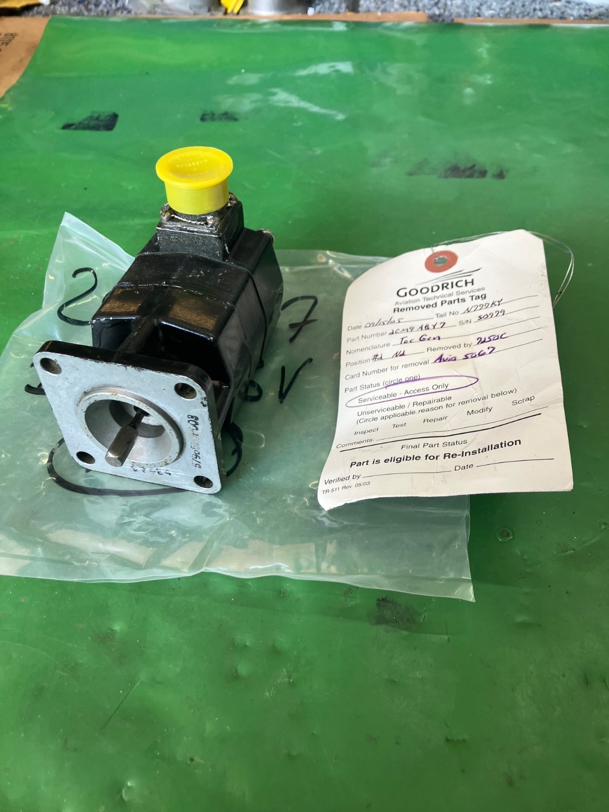 Ametek 2CM9ABY7 TACHOMETER *SV* C OF C