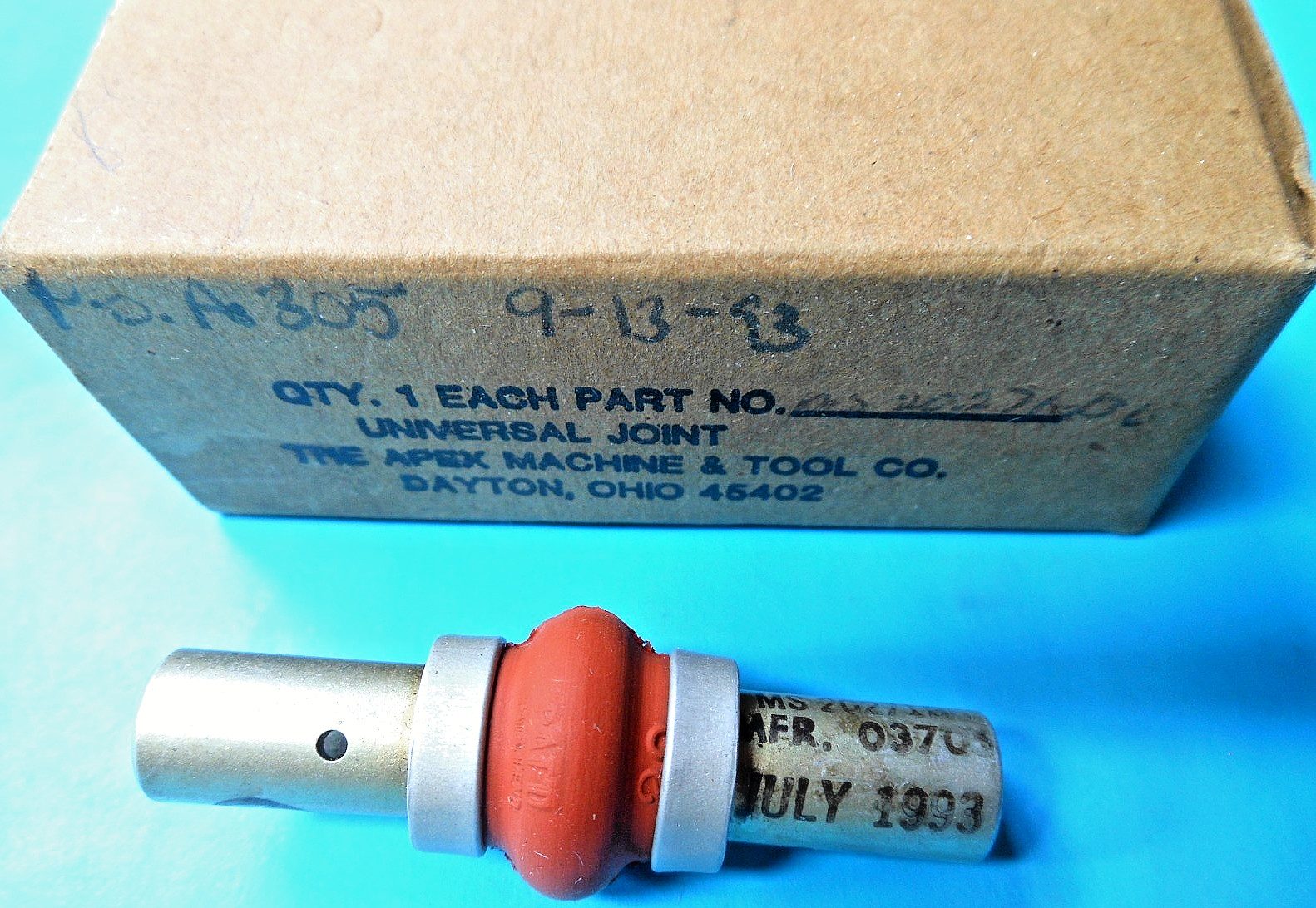 Apex Machine And Tool U-Joint MS20271-B6 Apex Heavy Duty