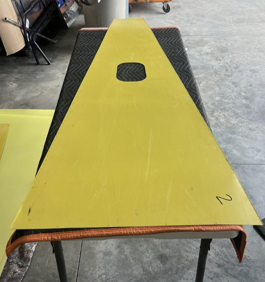 Beechcraft 35-410011-2 Skin Fuselage Bottom