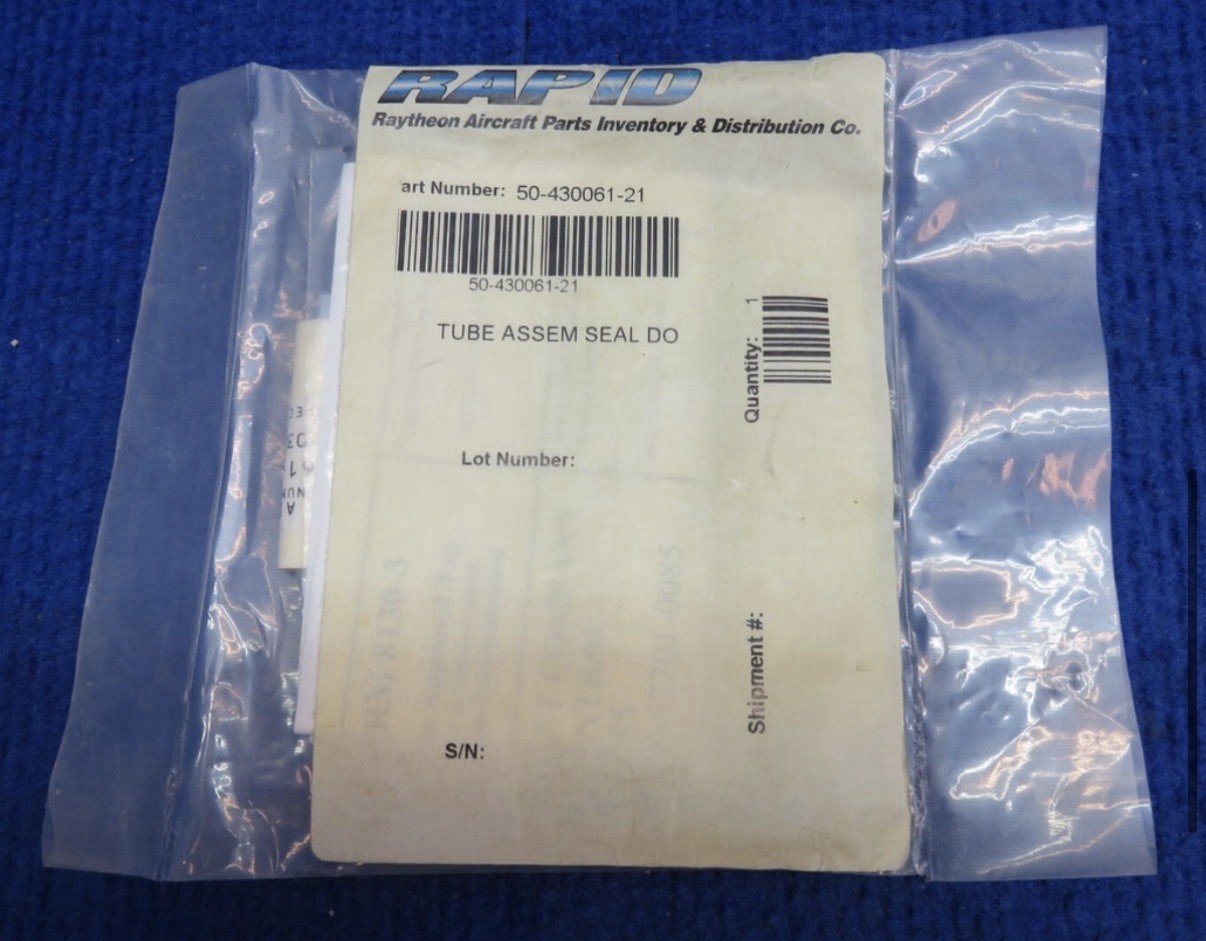 Beechcraft NEW Tube Assy Seal Door P