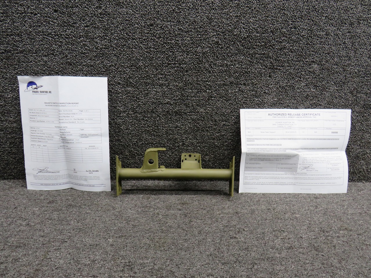 Beechcraft Parts 95-410030-25 Beechcraft 95 Nose Gear