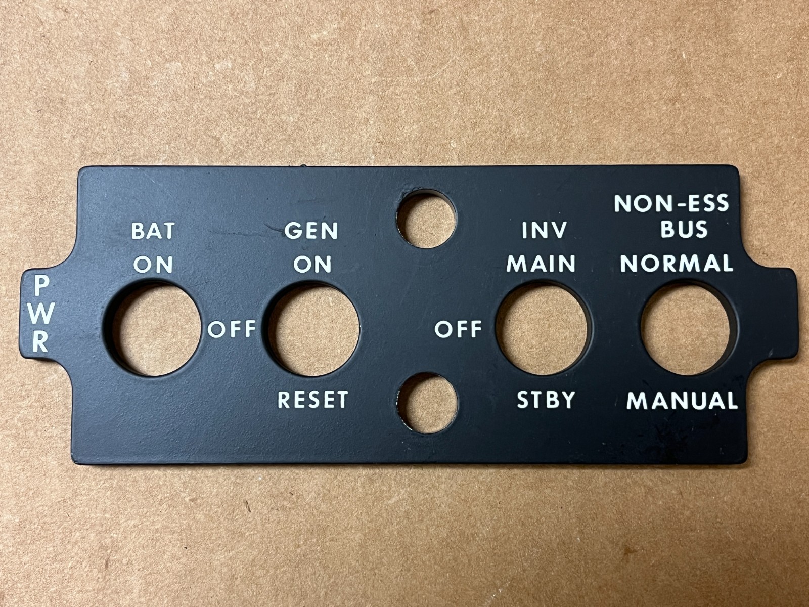 Bell Helicopter Light Transmitting Indicating Panel P