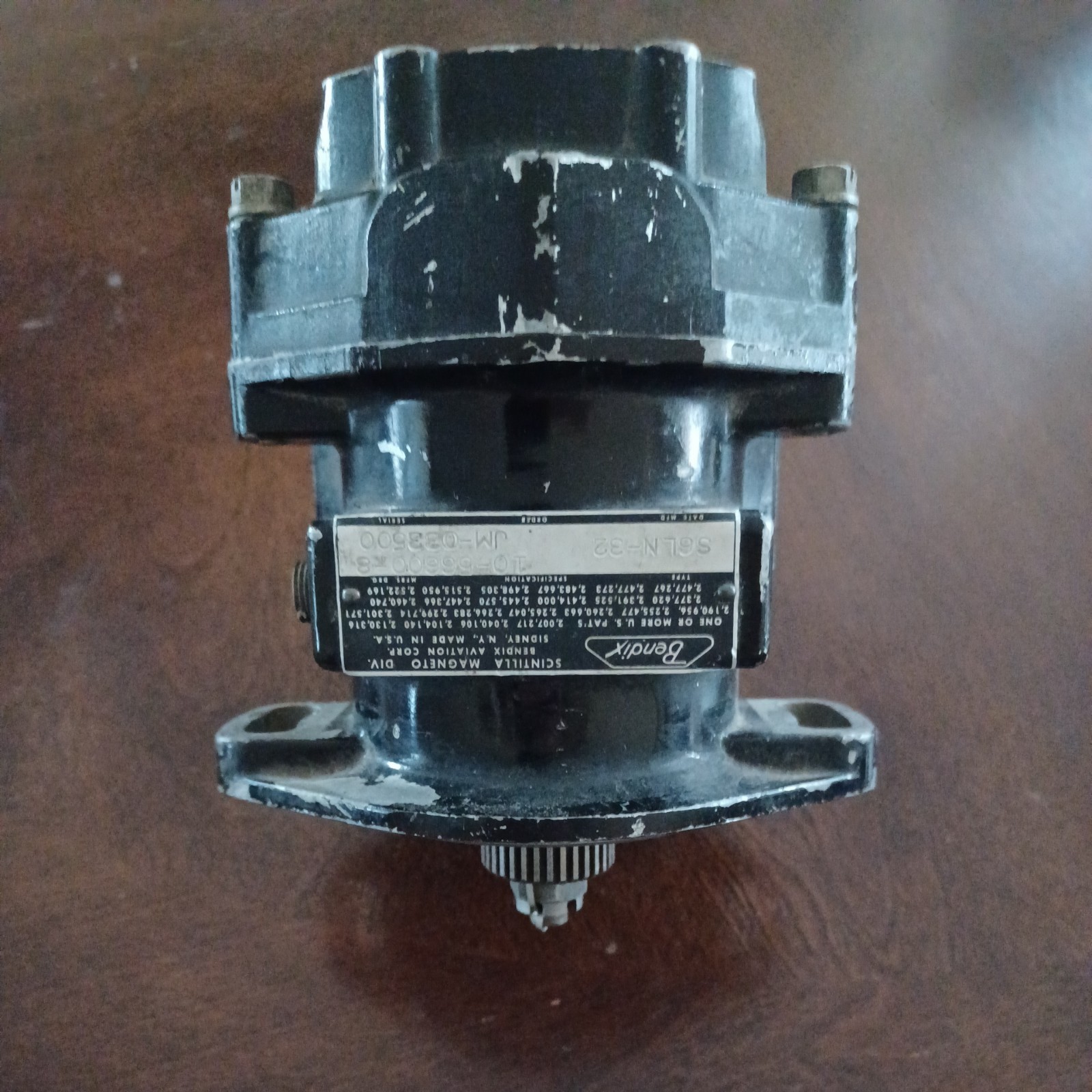 Bendix King Bendix S6LN-32 Magneto 10-56600-8 Scintilla