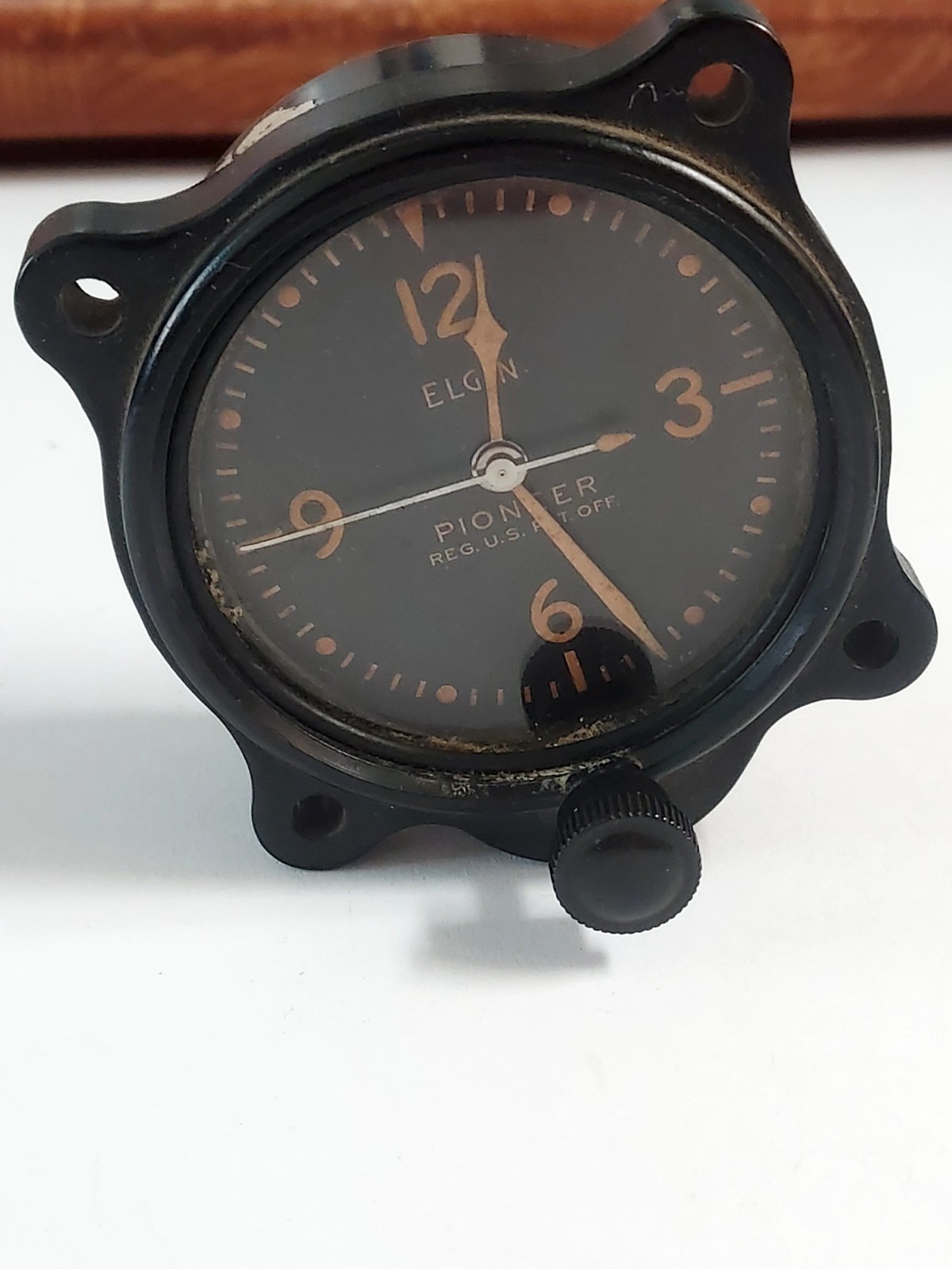 Bendix Pioneer WW2 Elgin Pioneer Aircraft Clock