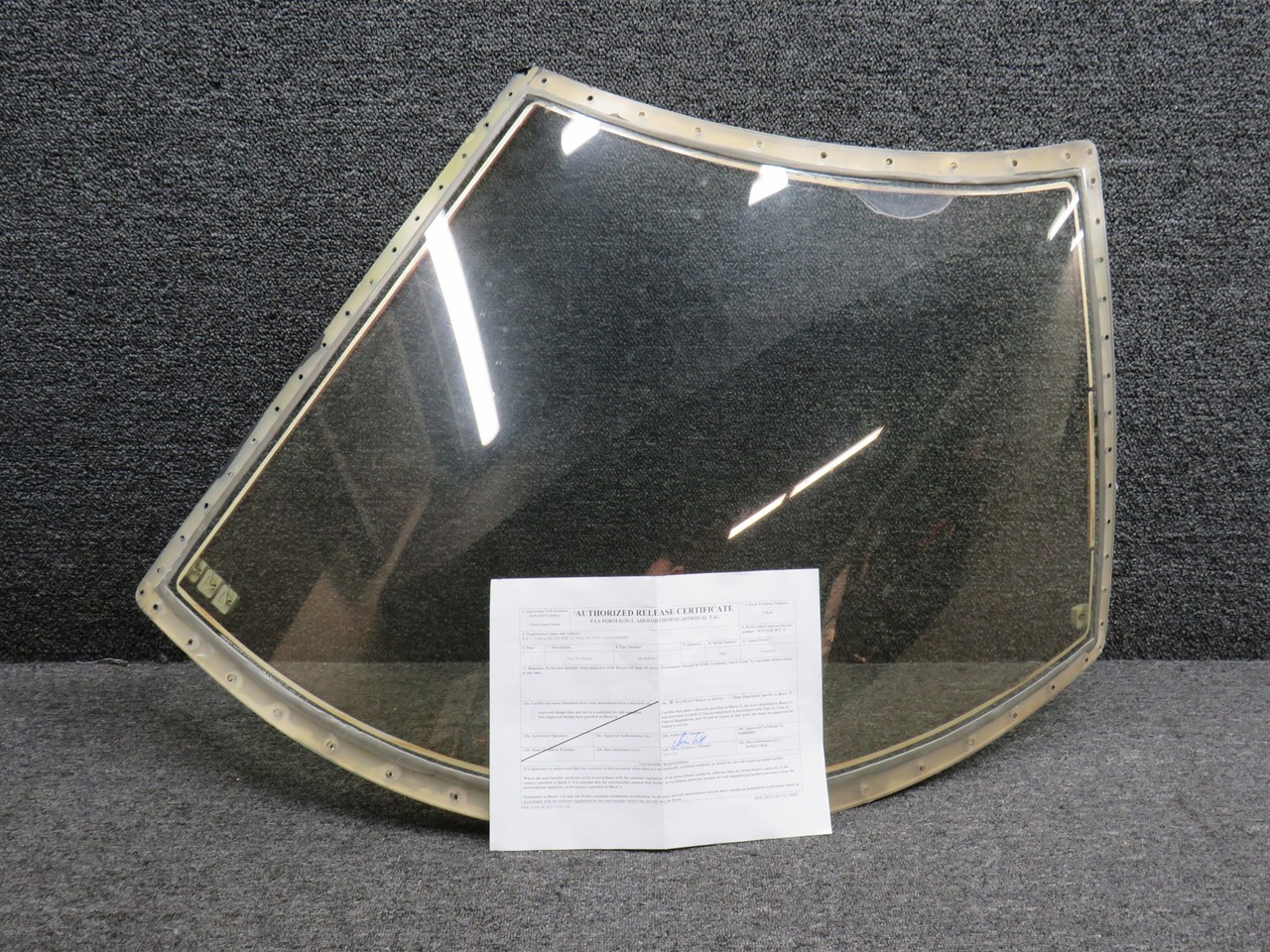 Cessna Aircraft Parts 60-384008-1 Beechcraft 60 Heated Windshield
