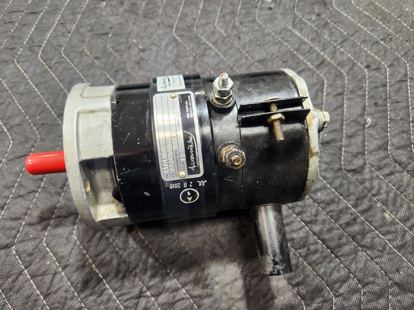 Delco 1101890 Cessna aircraft generator 12v