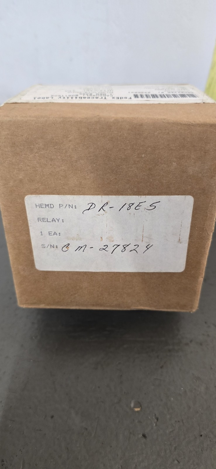 Hartman NOS DR-18E-5 Contactor DC 50A