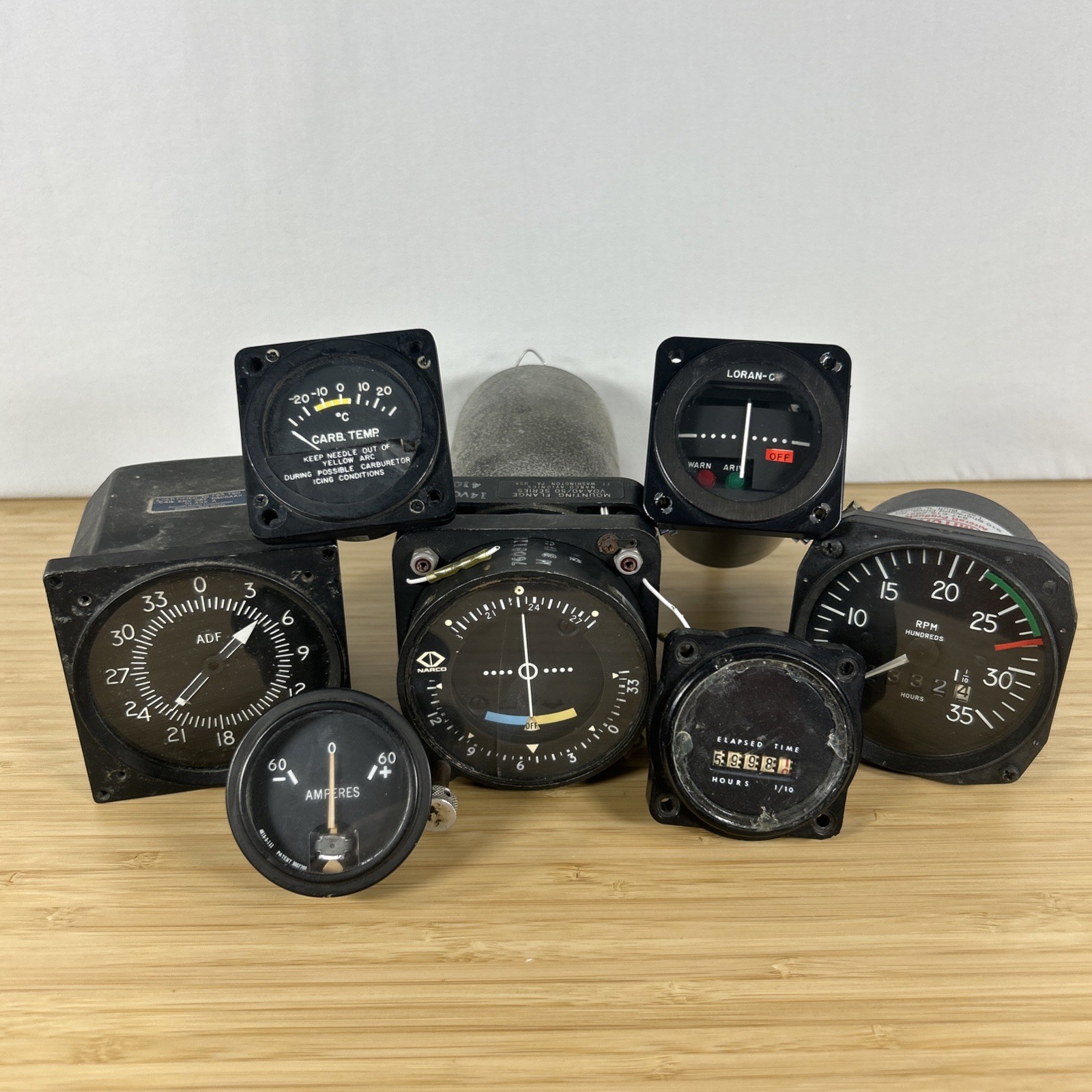 Many Aircraft Instruments - Aviation Gauges
