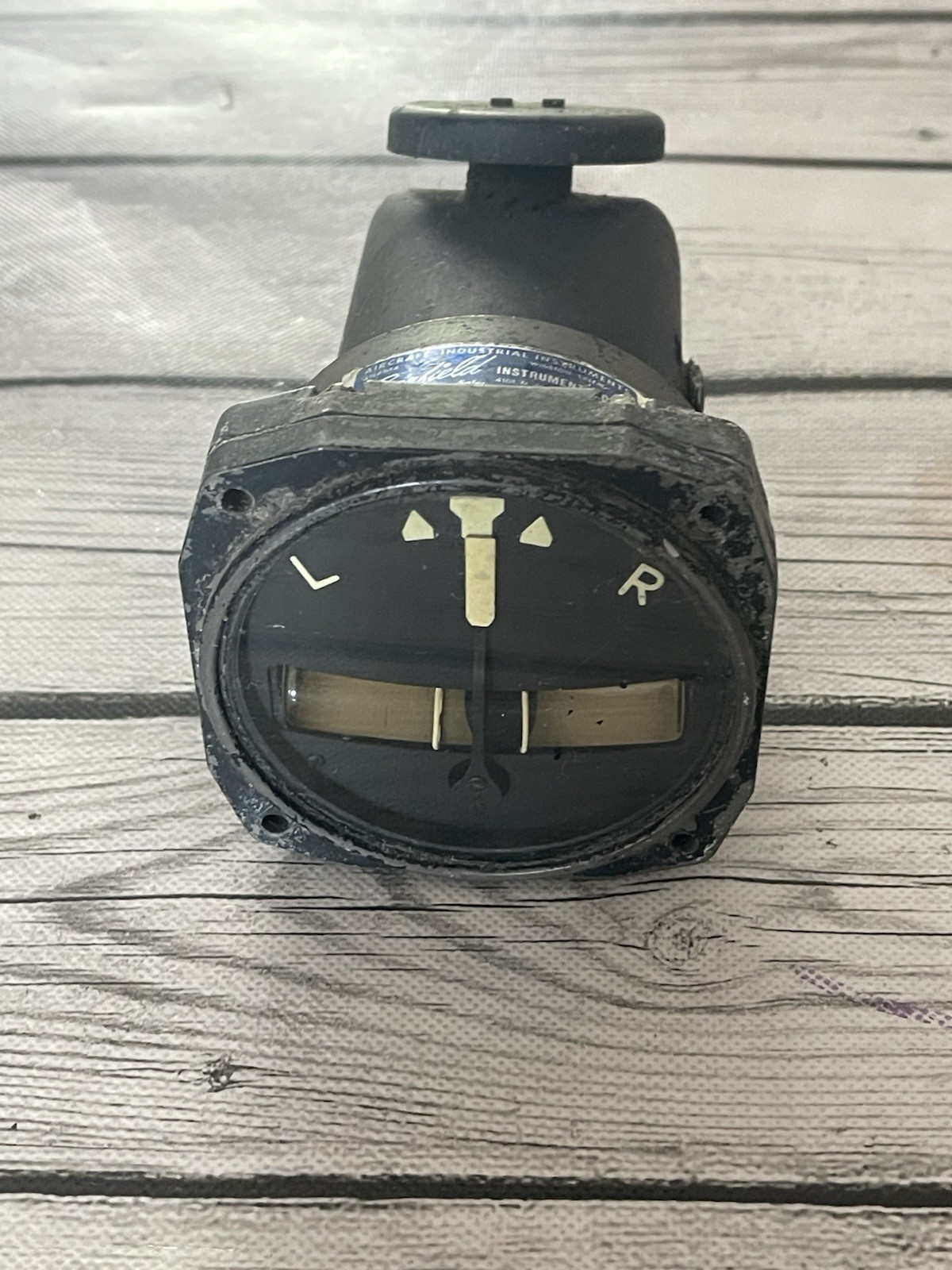 Pioneer Instruments Turn and Bank indicator airplane