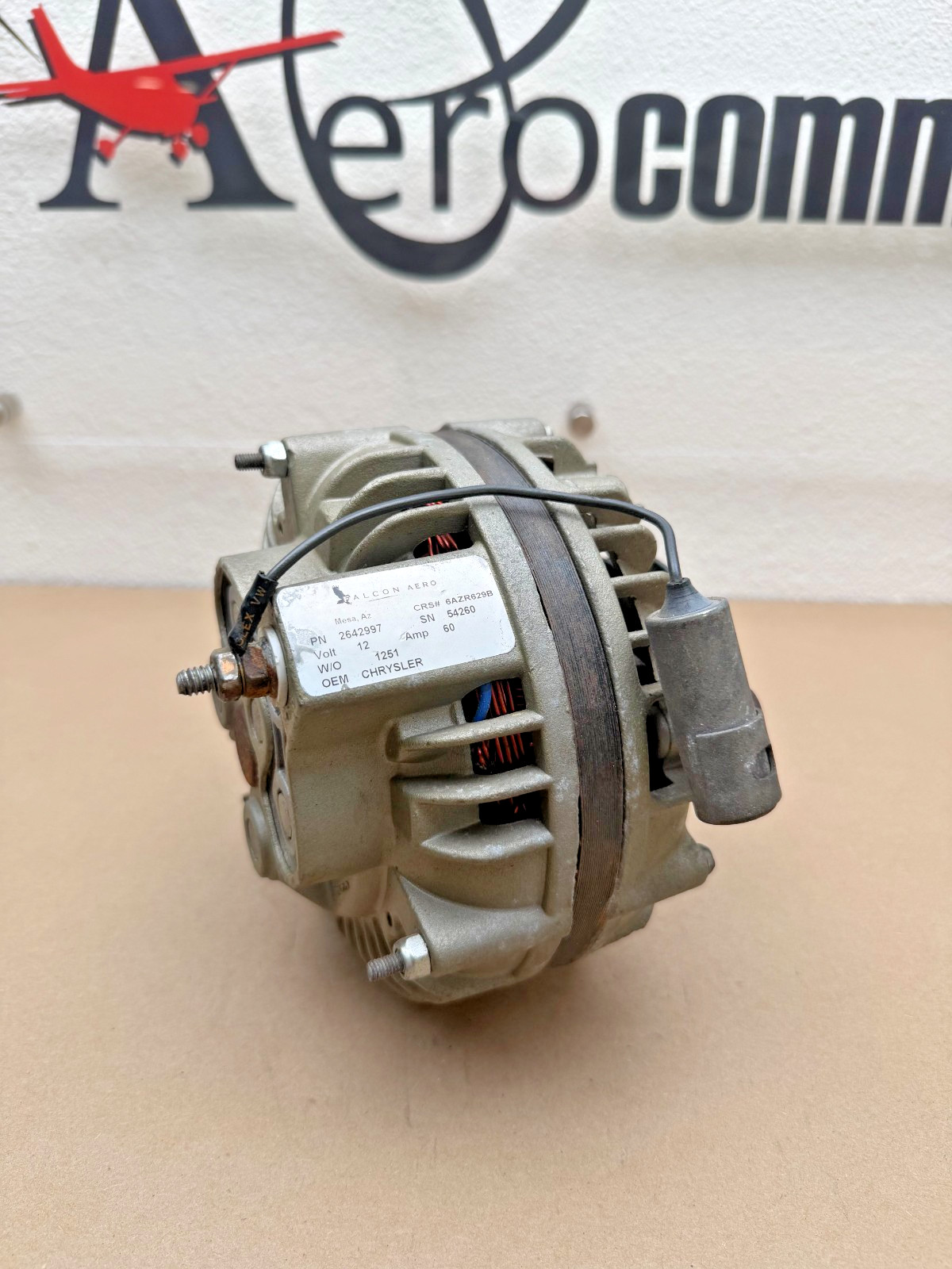 Piper Falcon Aero Alternator 12V 60A P