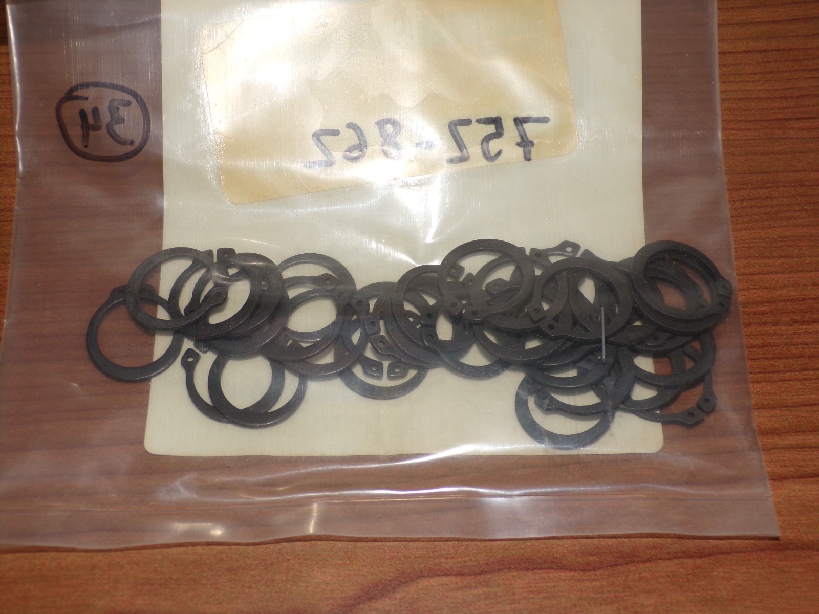 Piper Snap Rings 752-862 (QTY 34)