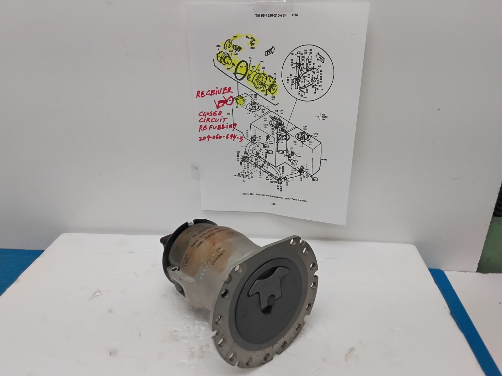 Transdigm, Inc. Divison Of Aero Fluid Products, Cage# 96124 Bell Helicopter UH-1H Closed Circuit