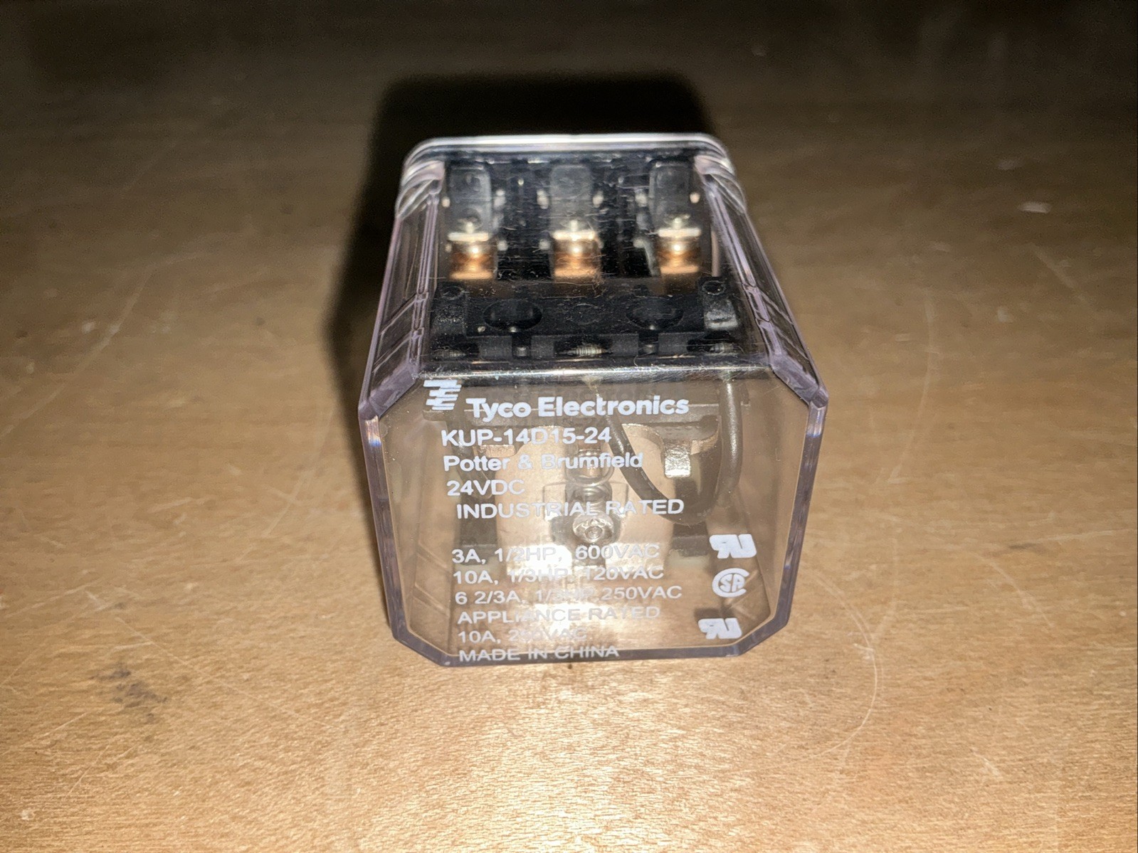 Tyco Electronics Aircraft Electromag. Relay KUP14D15-24VDC