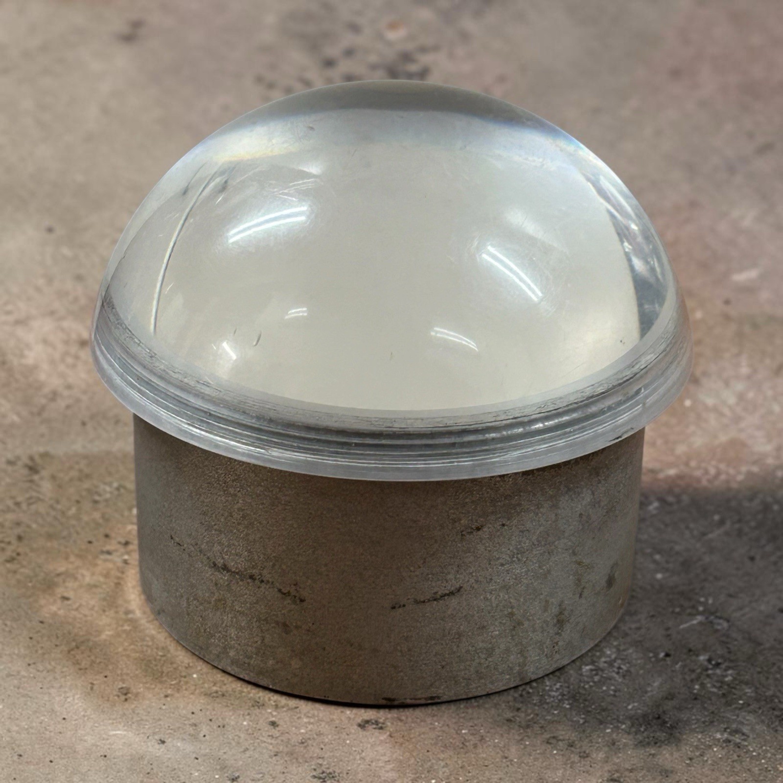 Unbranded Aviation Part Rounded Glass Metal