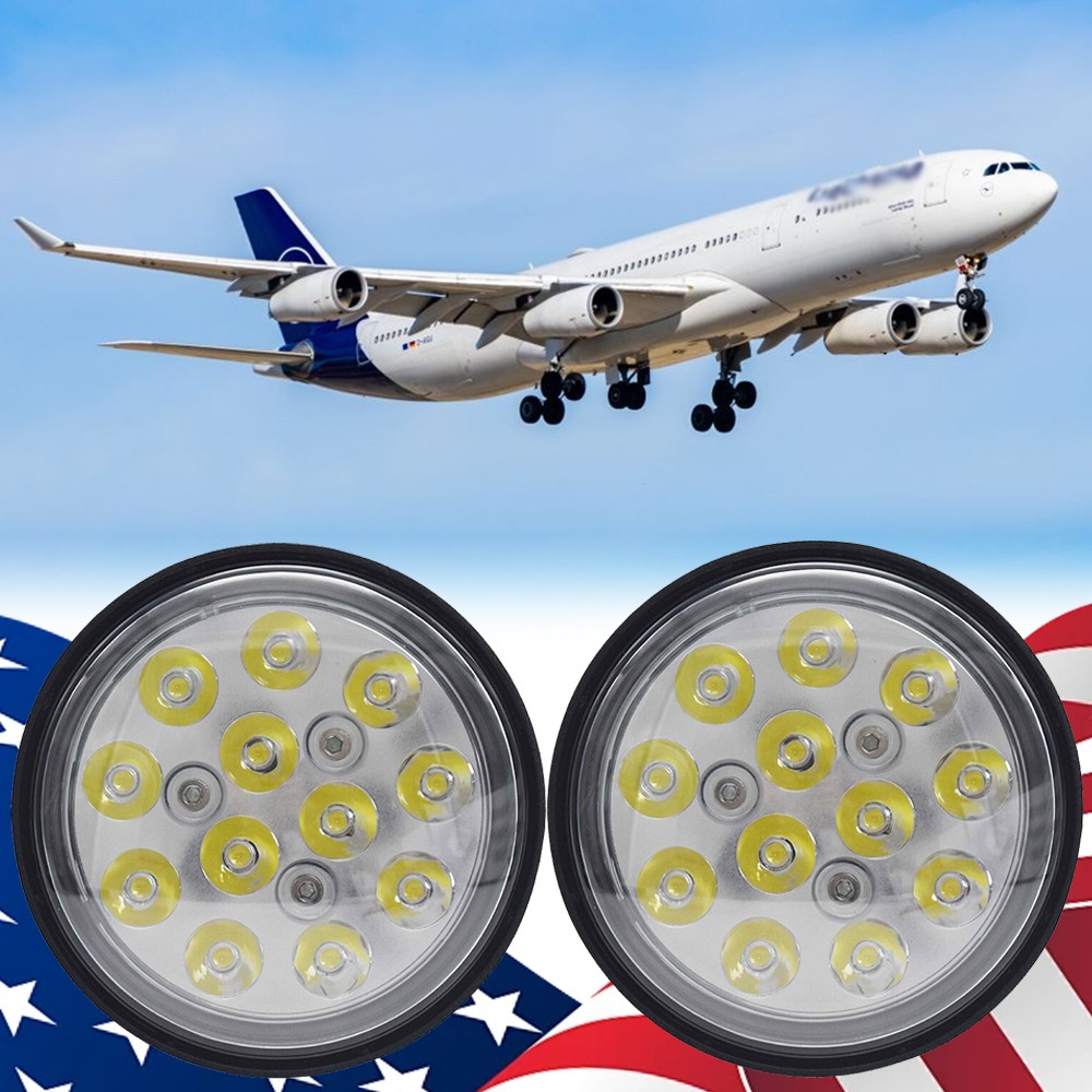 Unbranded Pair PAR36 LED Landing Spot