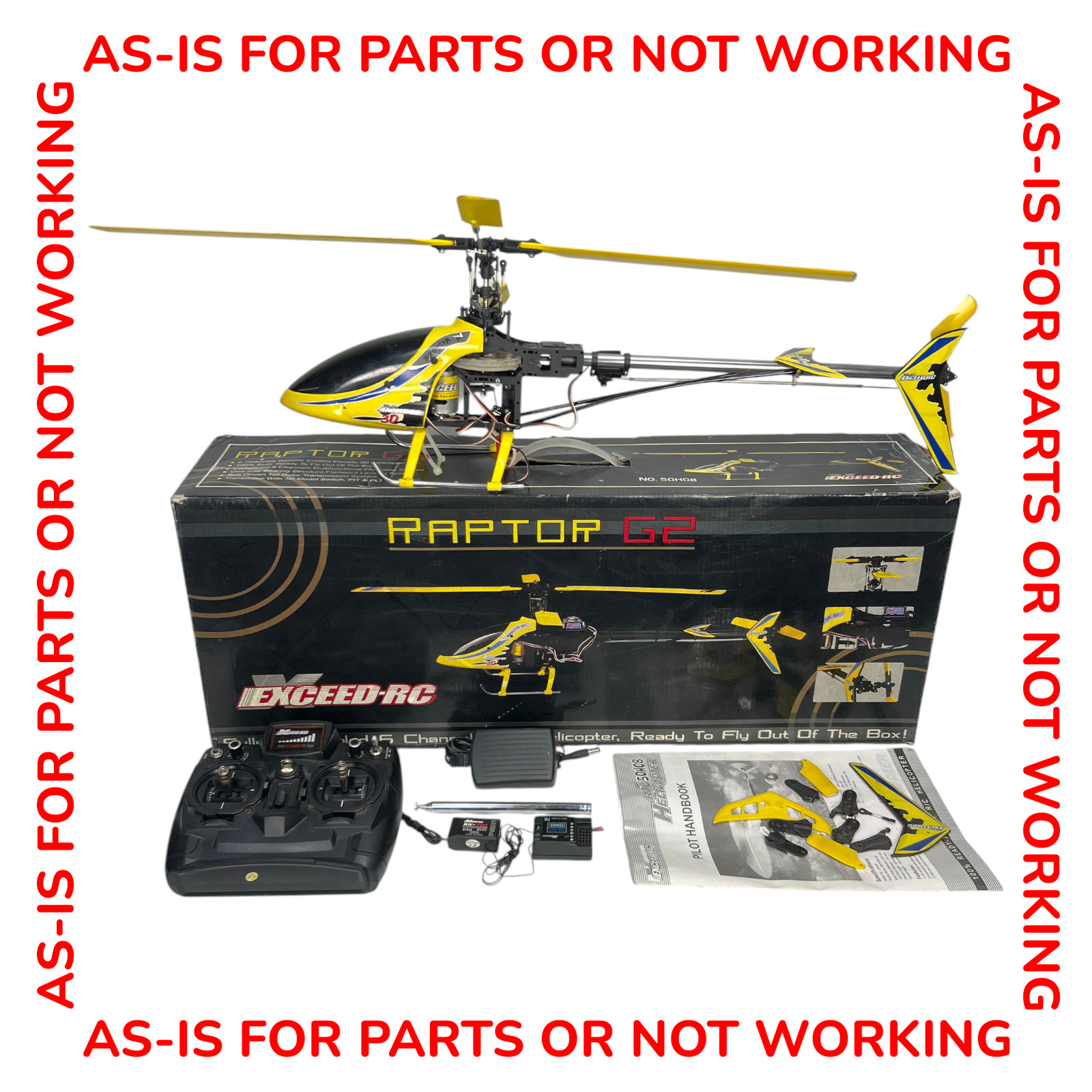 Exceed Rc Raptor G2 Sz 400 Helicopter