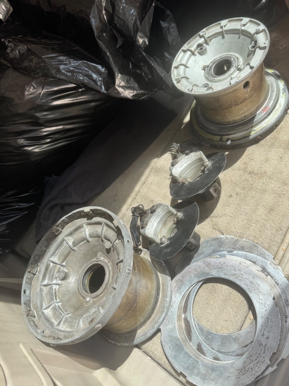 Goodyear Pair Aircraft Wheel 600-6 with