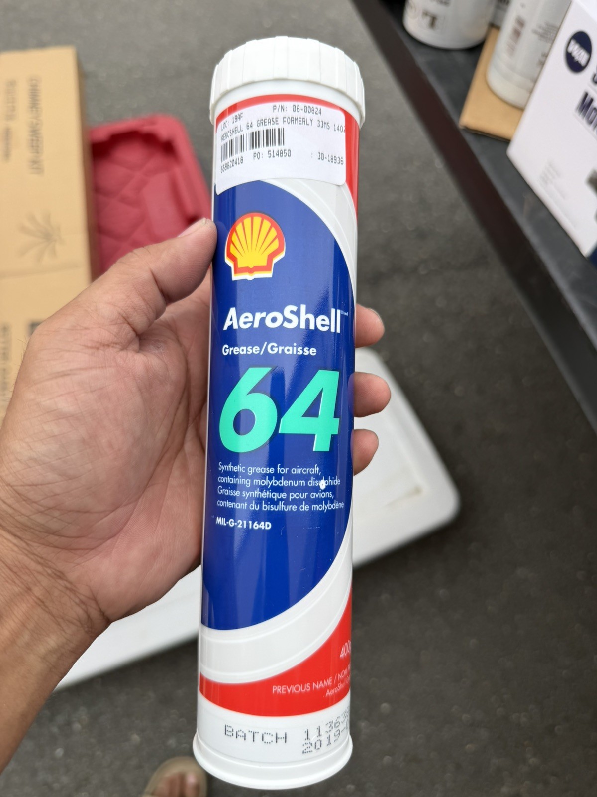 Aeroshell 64 SYNTHETIC AIRCRAFT GREASE 14