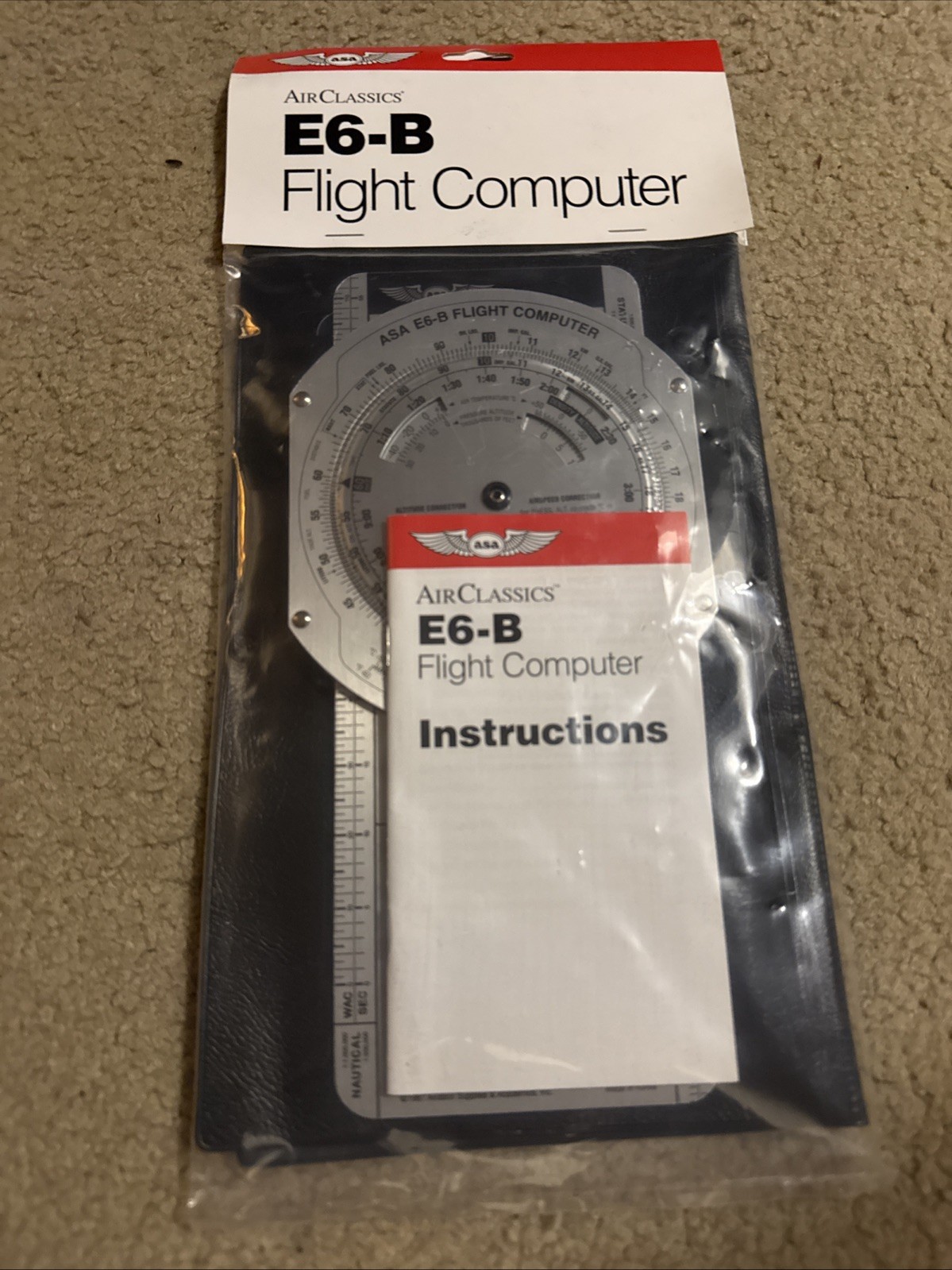 Airclassics ASA E6-B E6B Metal Aviation