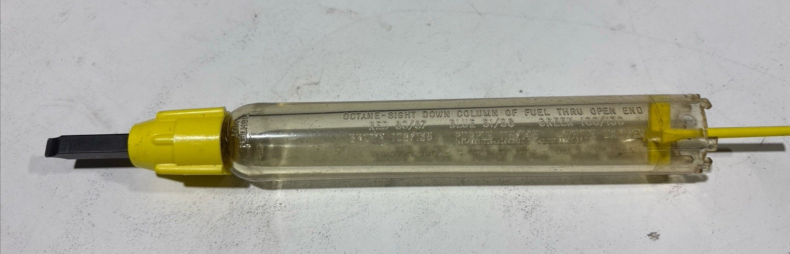 Airtrans Pilot's Aircraft Fuel Tester & Screwdriver