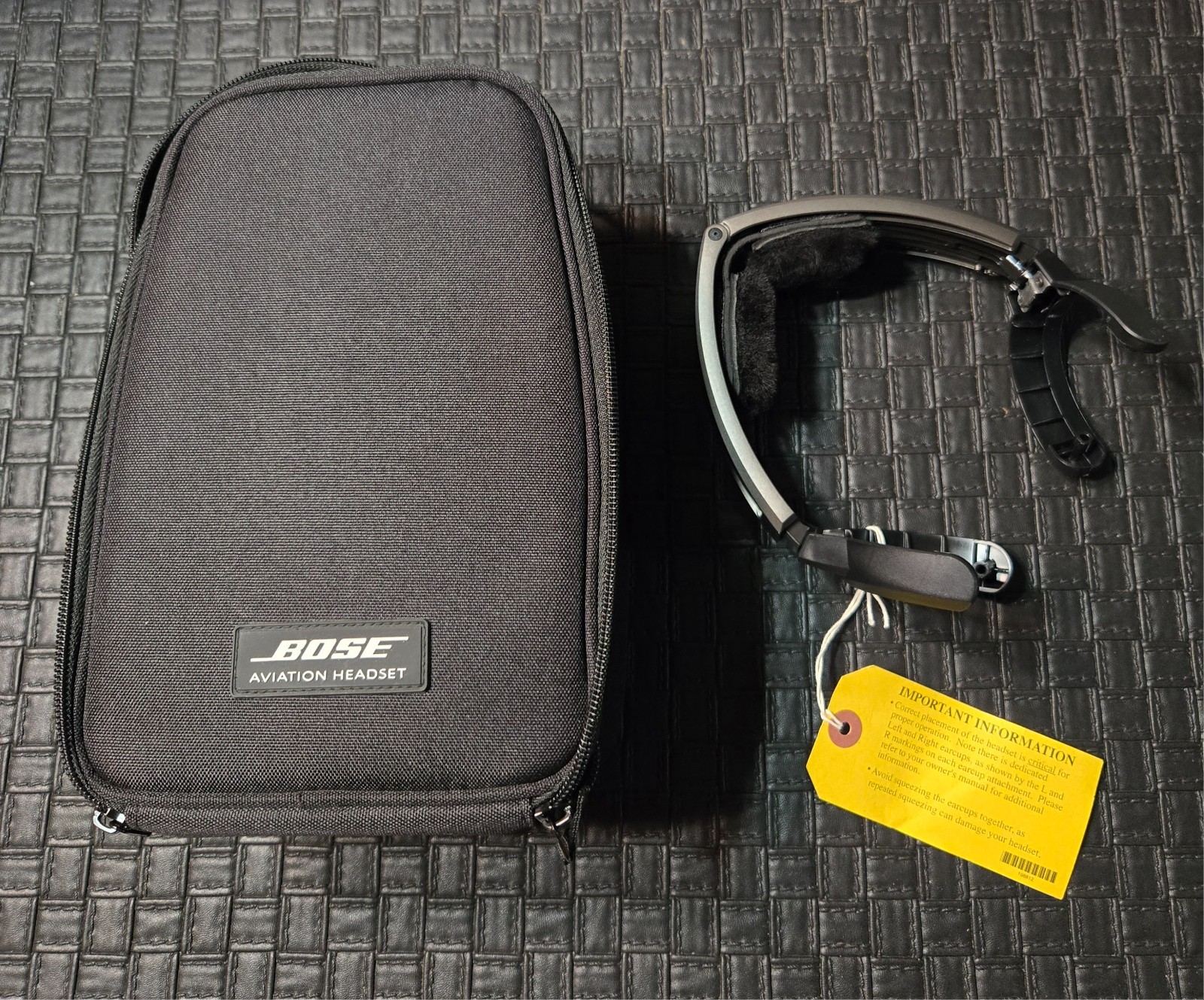 Bose A20 Aviation Headset Headband