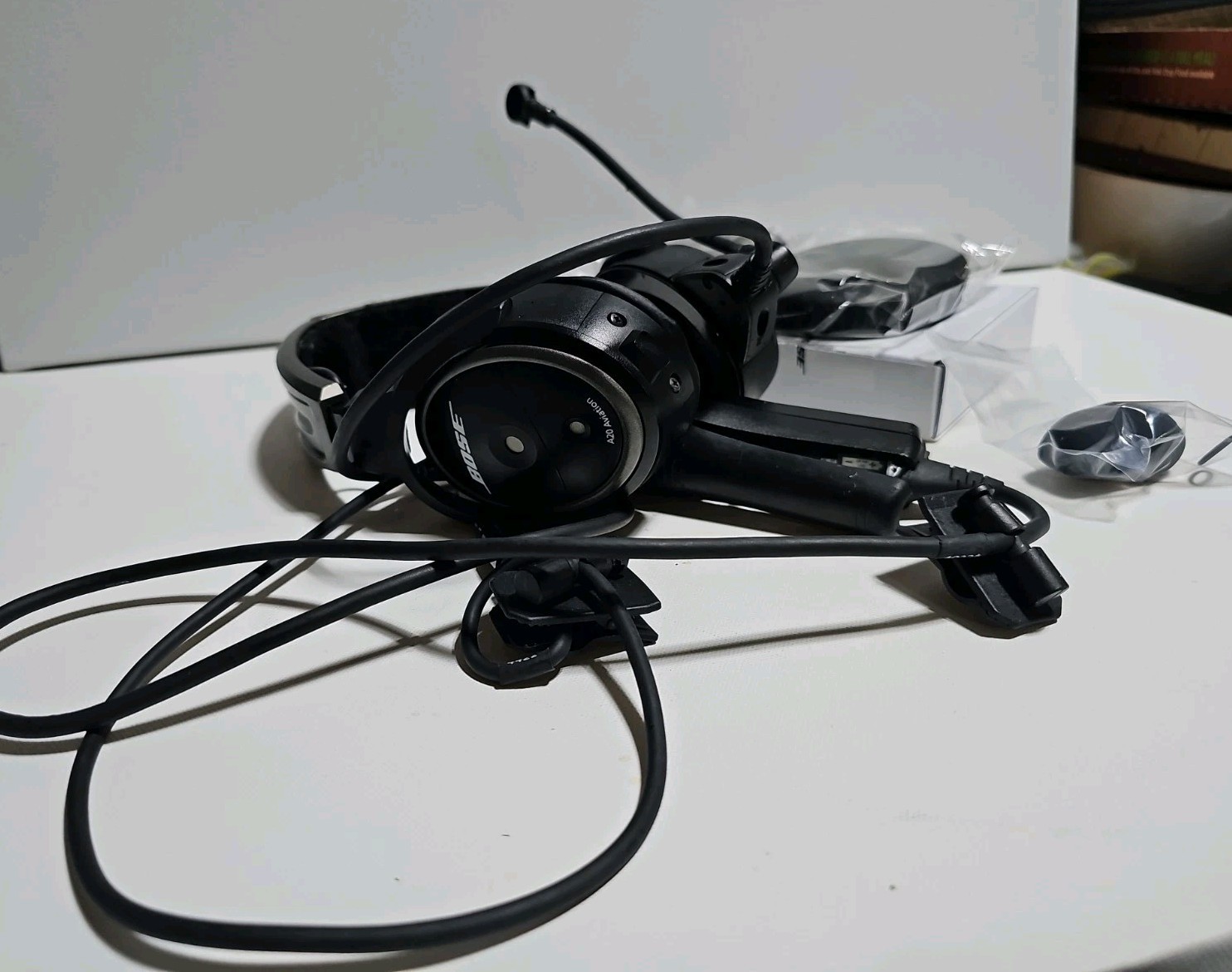 Bose A20 Aviation Headset Single Lemo